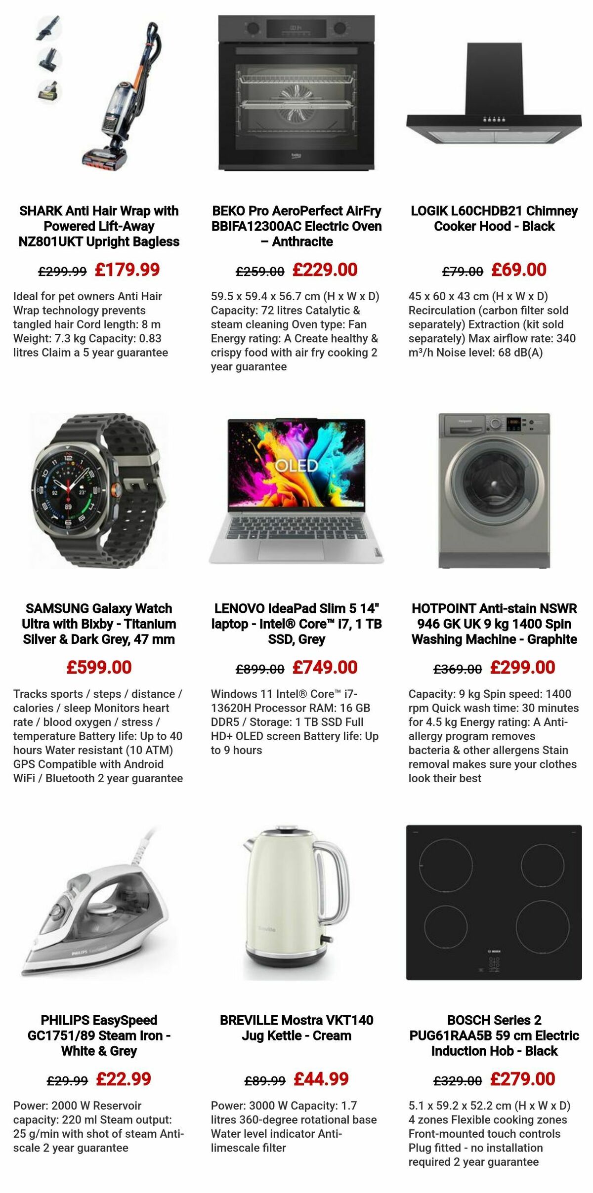 Currys Offers from 11 April