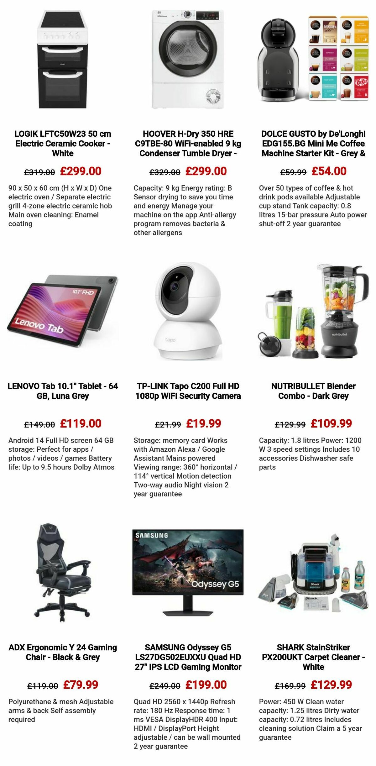 Currys Offers from 11 April