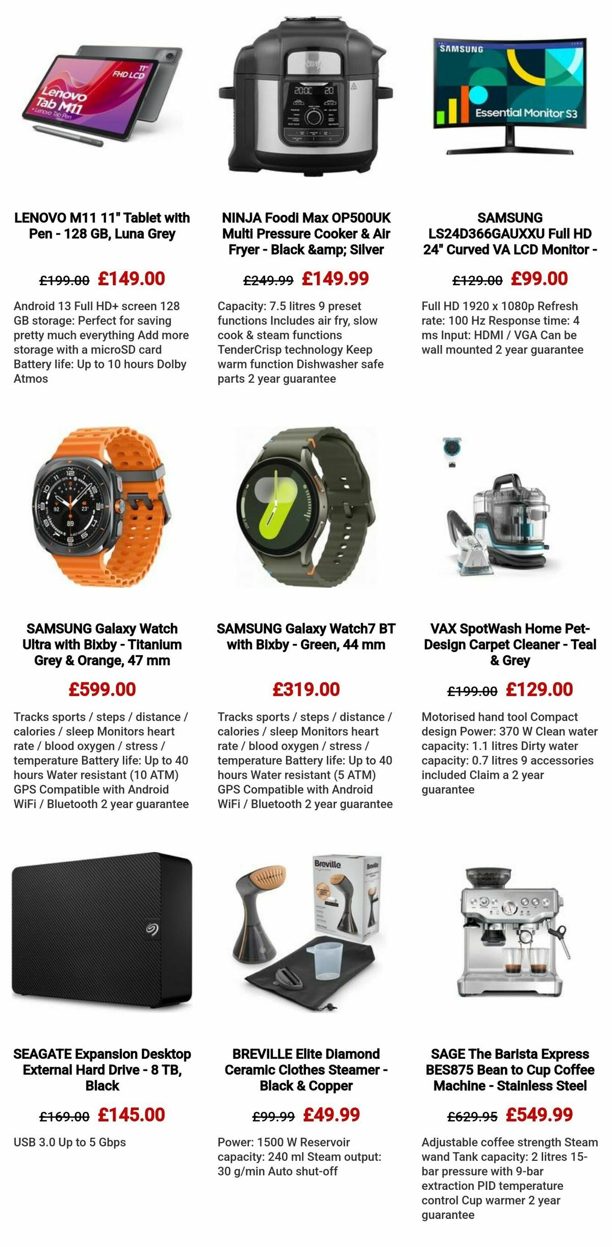 Currys Offers from 11 April