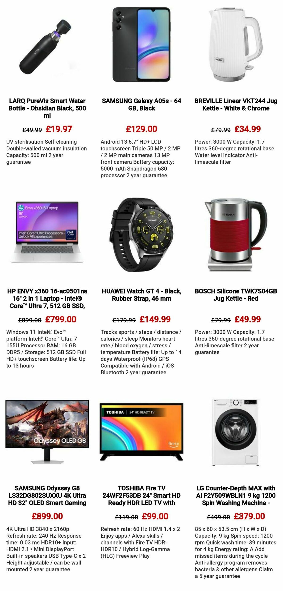 Currys Offers from 11 April