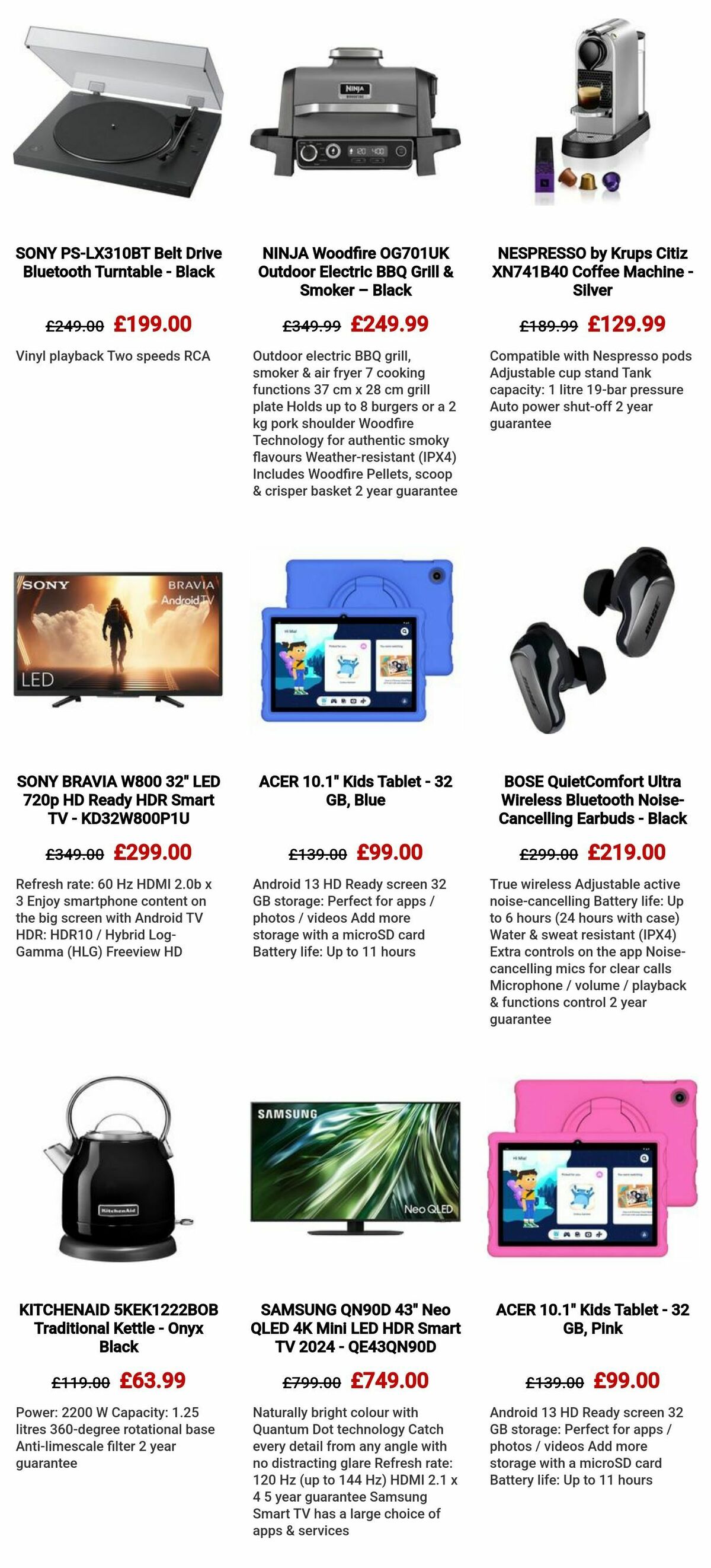 Currys Offers from 11 April