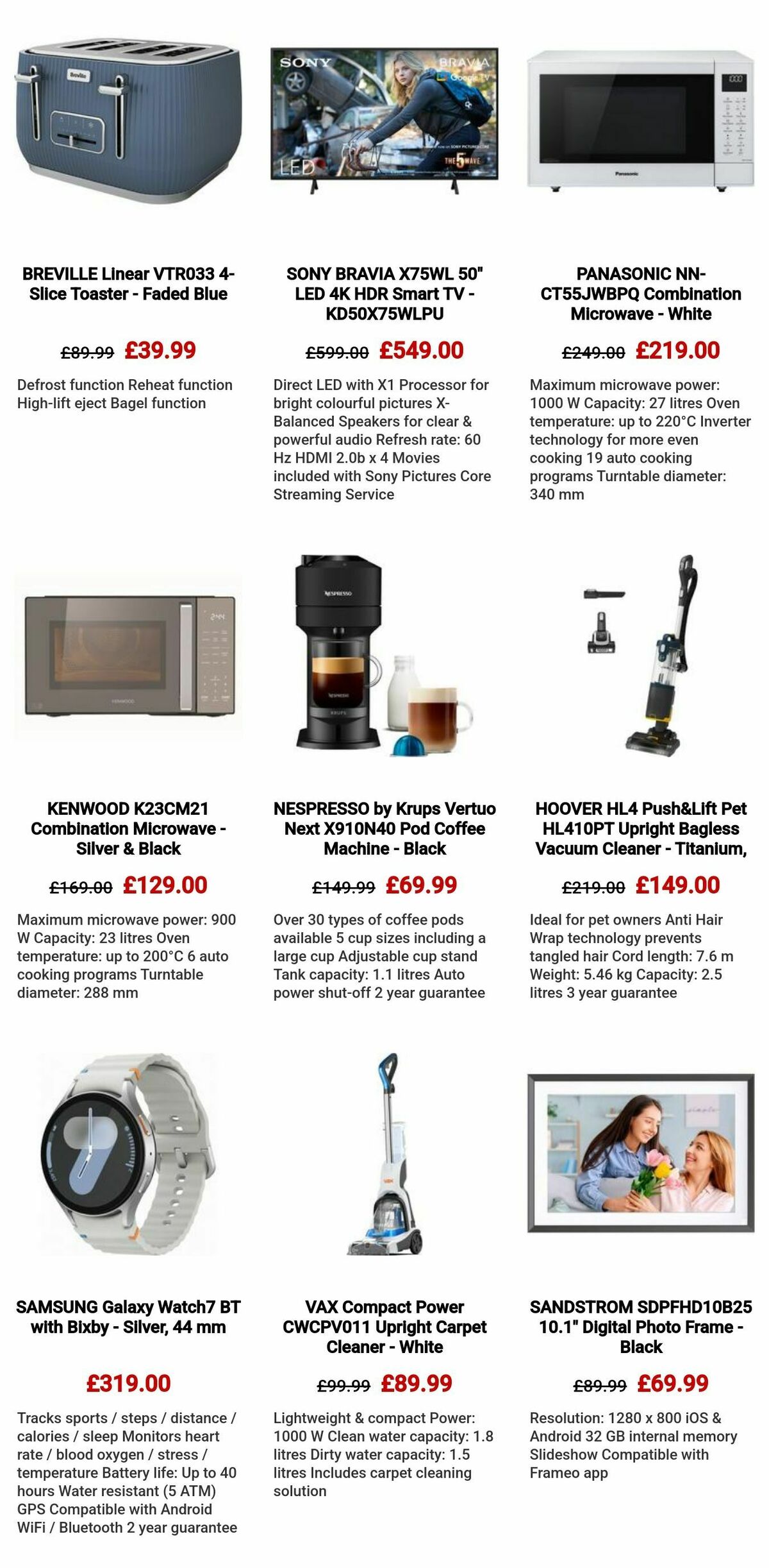 Currys Offers from 11 April