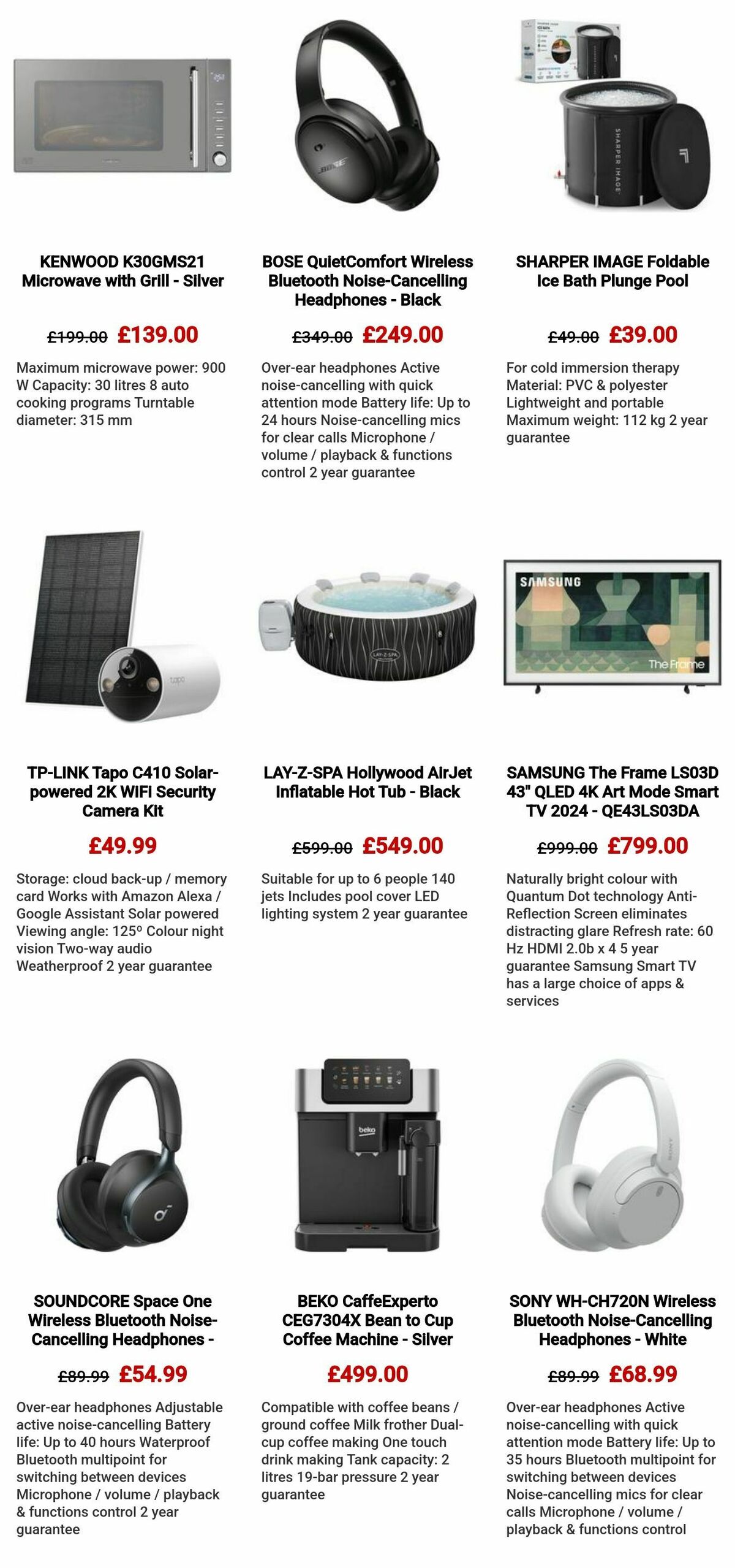 Currys Offers from 11 April