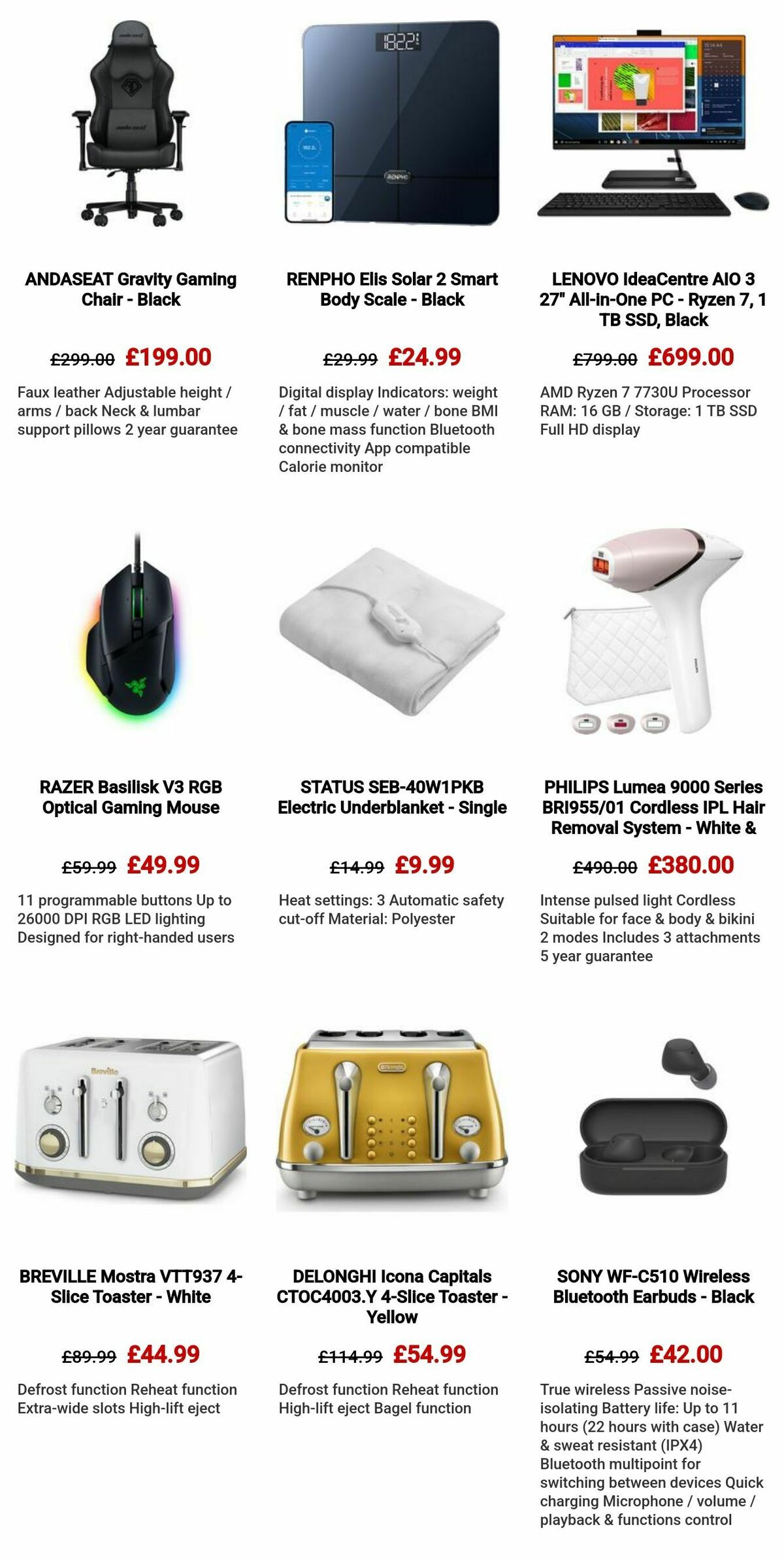 Currys Offers from 11 April