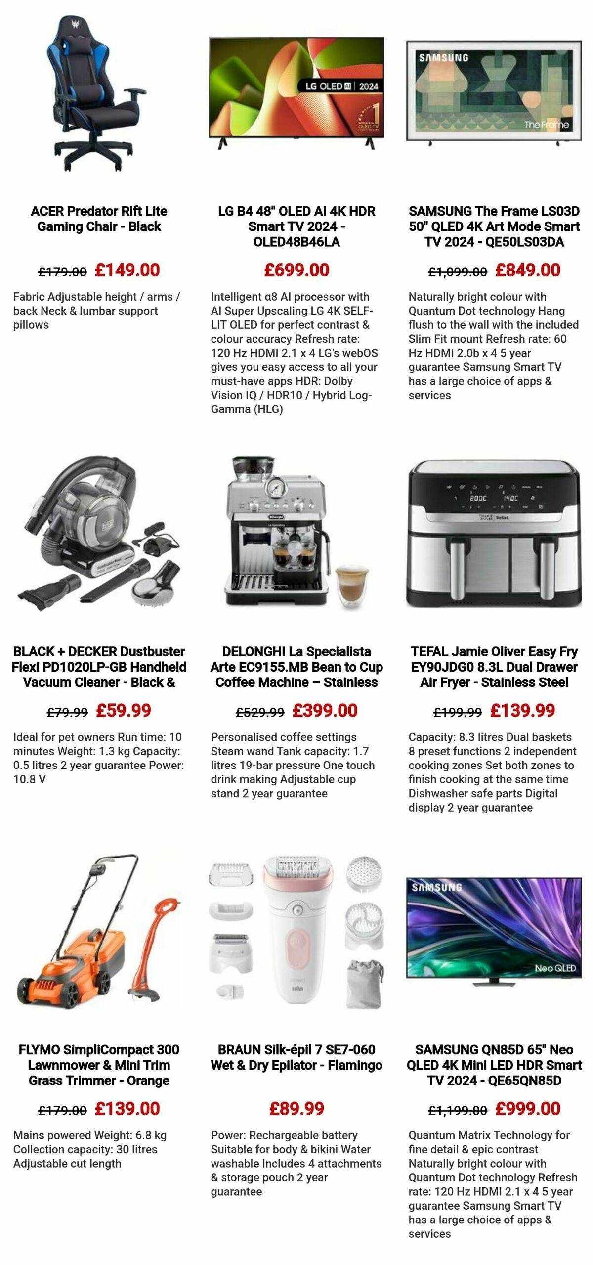 Currys Offers from 11 April