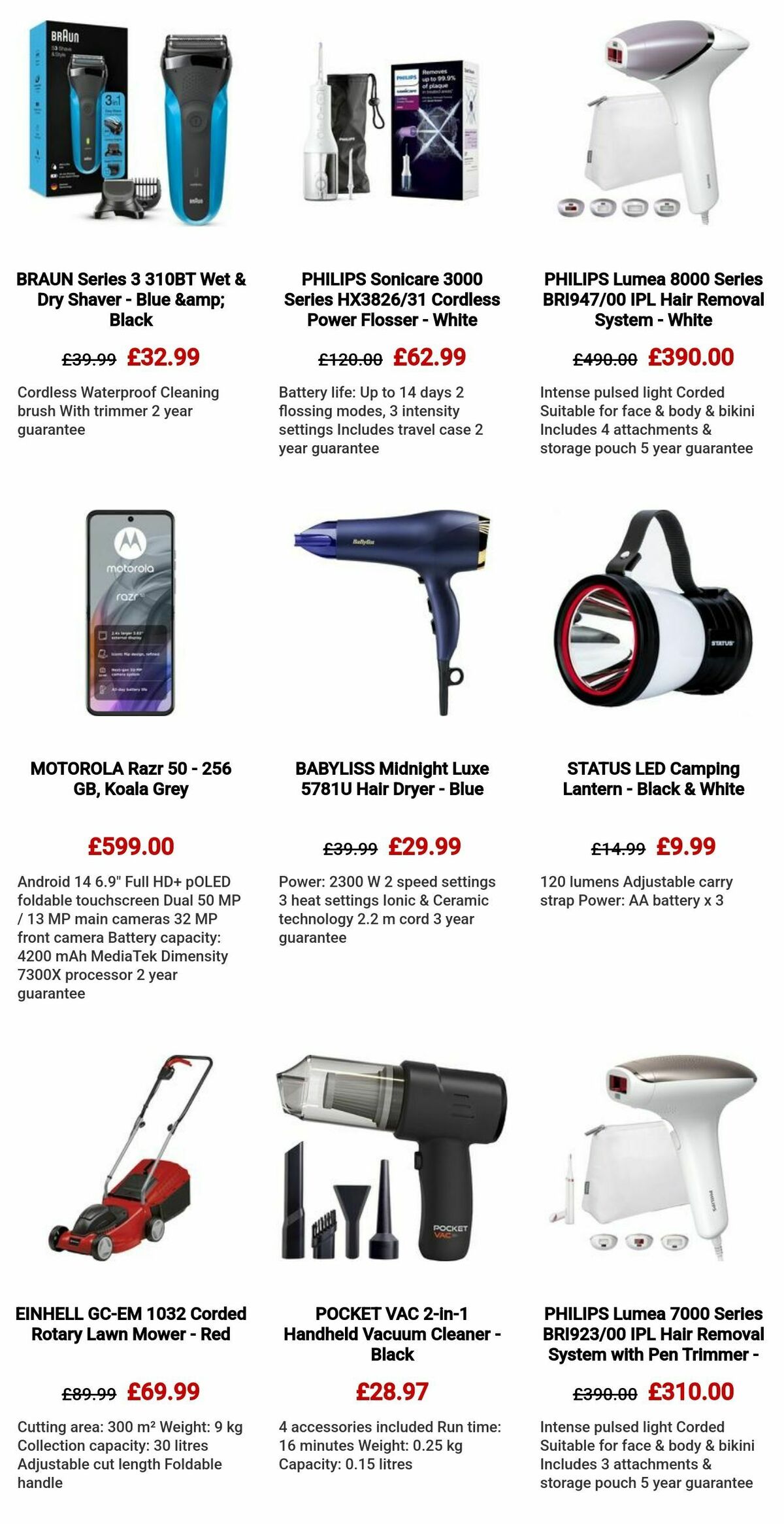 Currys Offers from 29 April