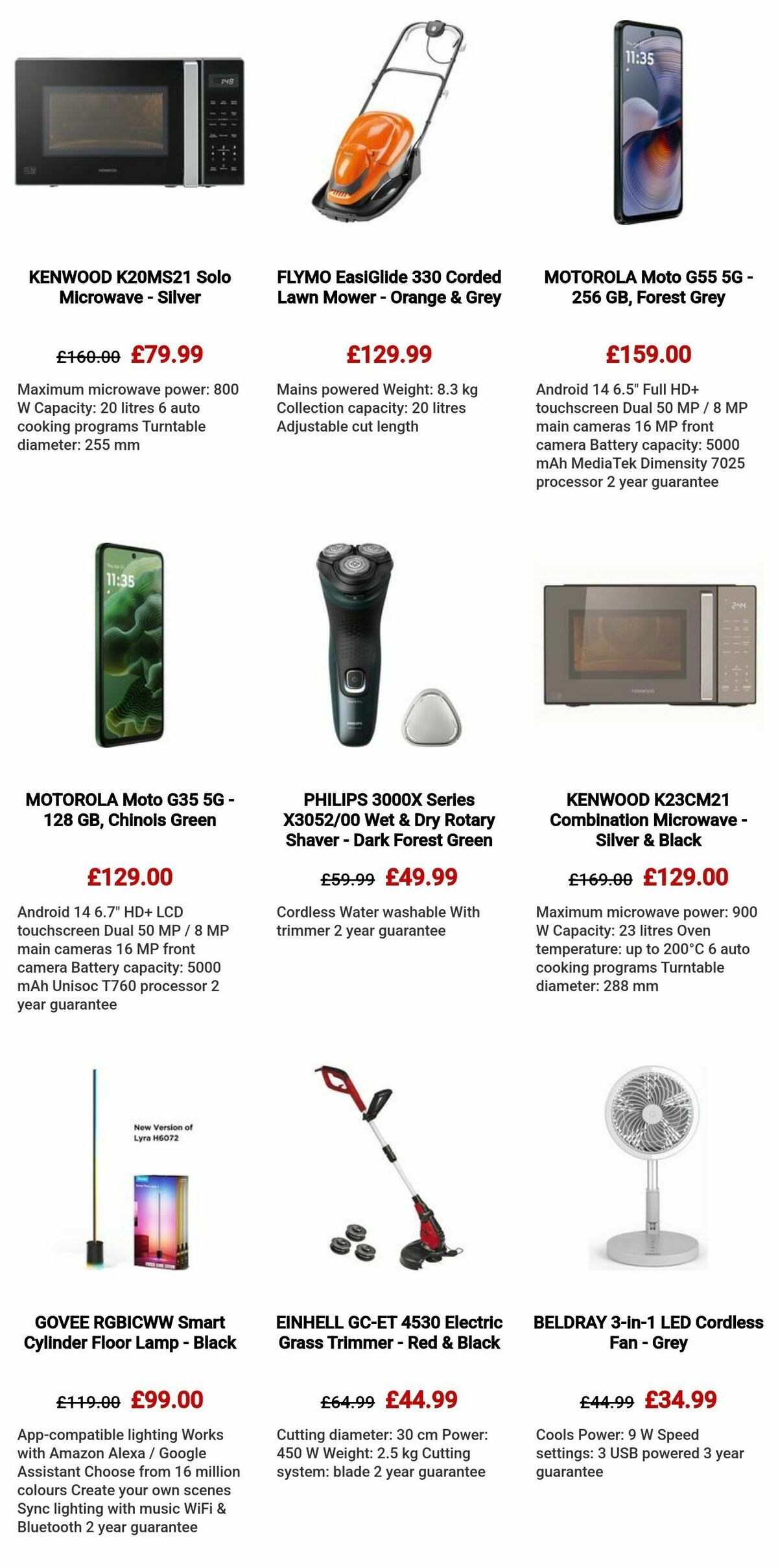 Currys Offers from 29 April