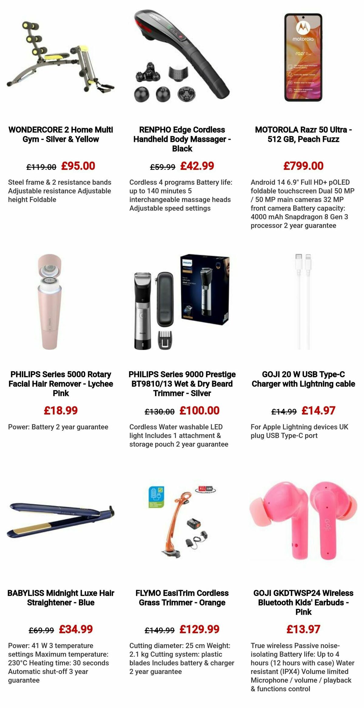 Currys Offers from 29 April