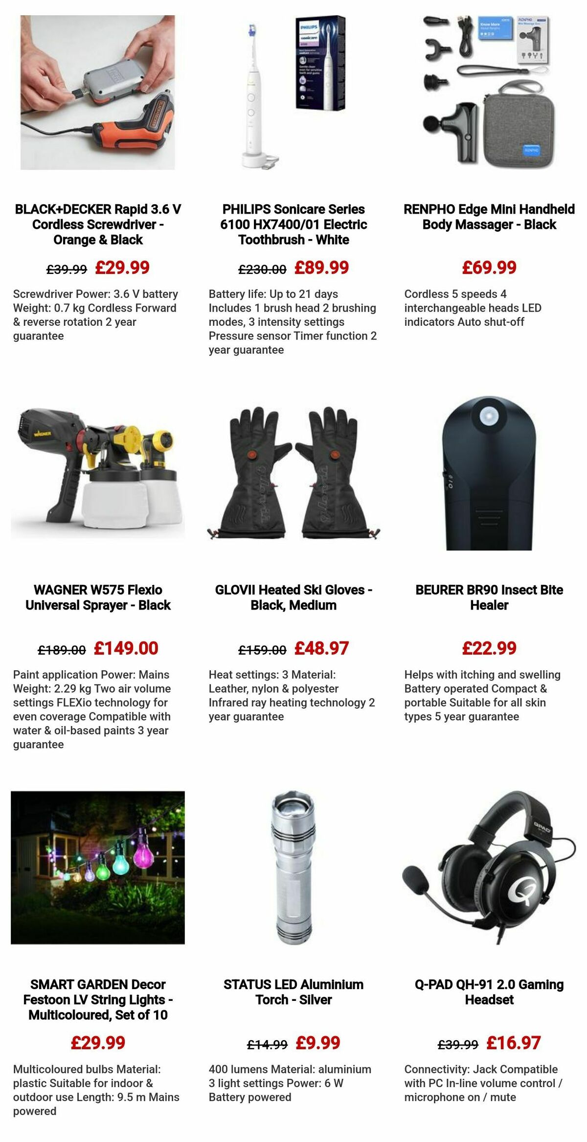 Currys Offers from 29 April