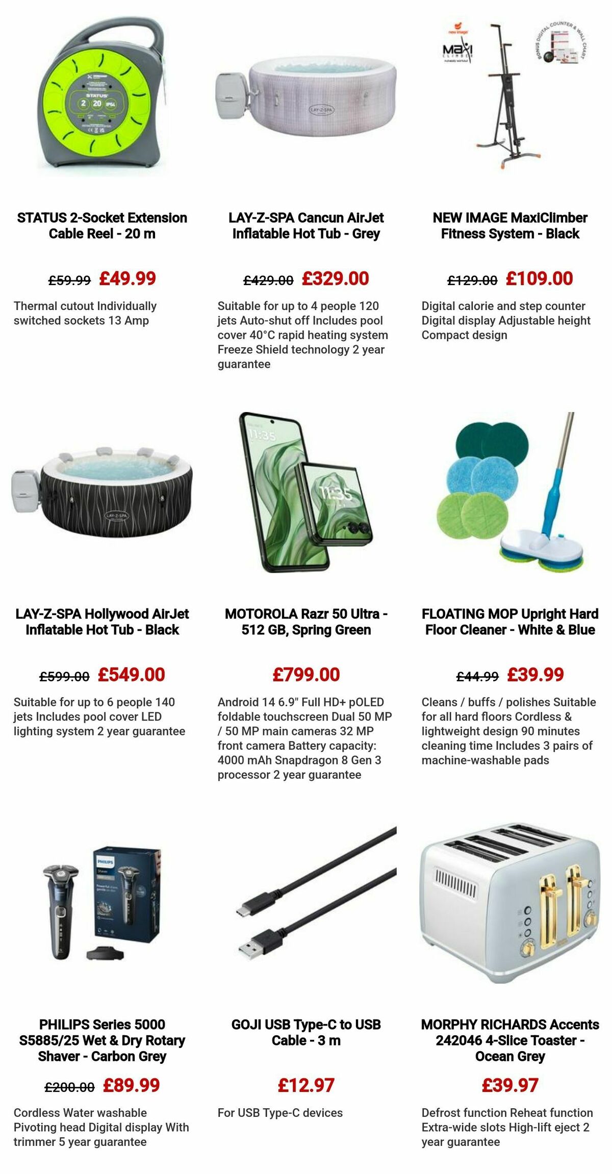 Currys Offers from 29 April