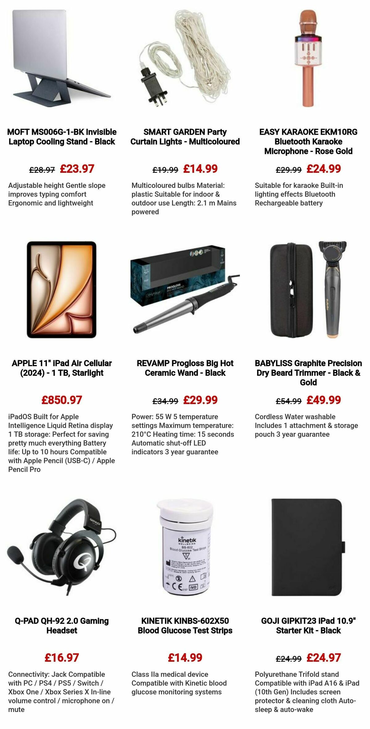 Currys Offers from 29 April