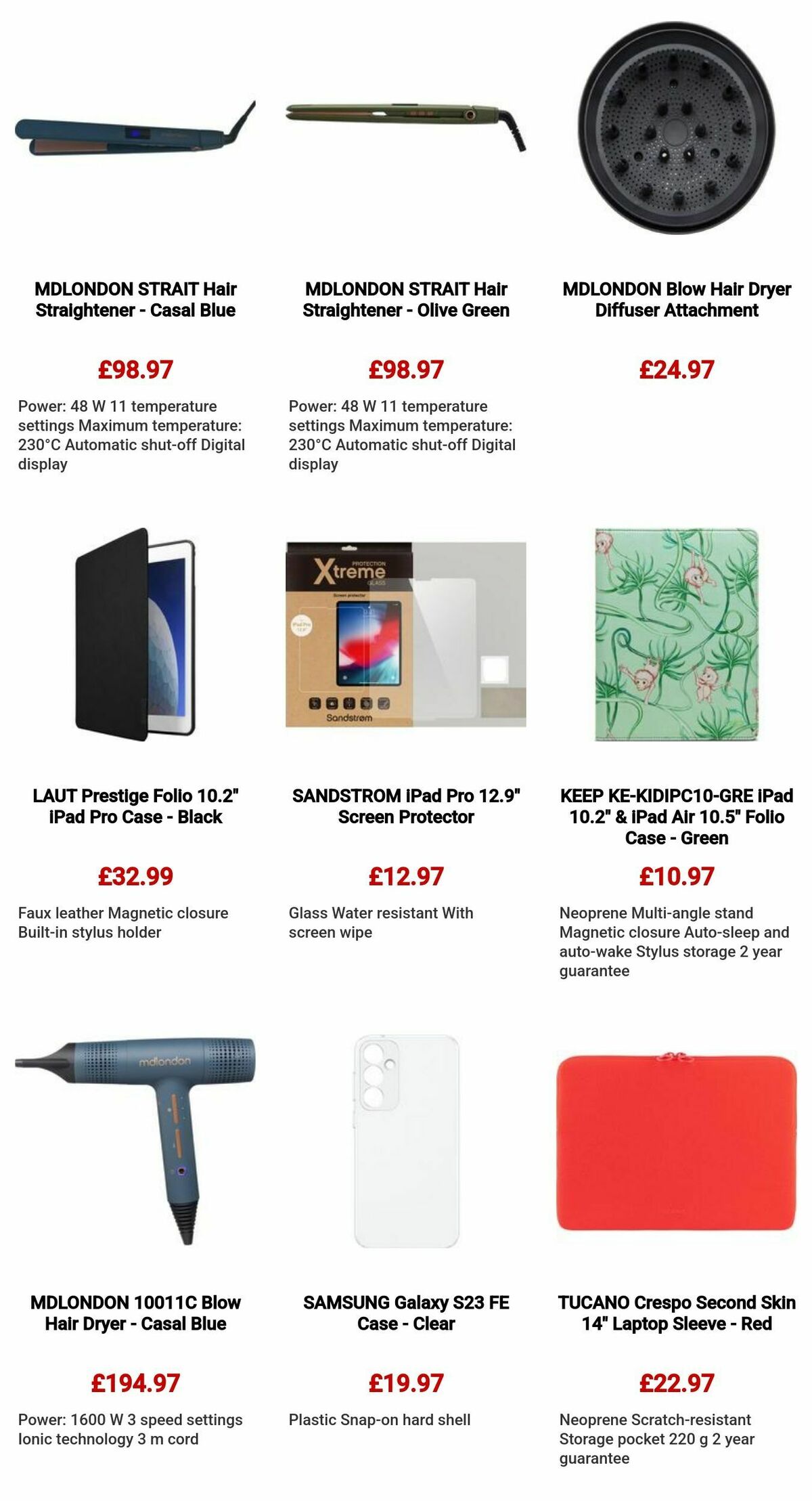 Currys Offers from 29 April