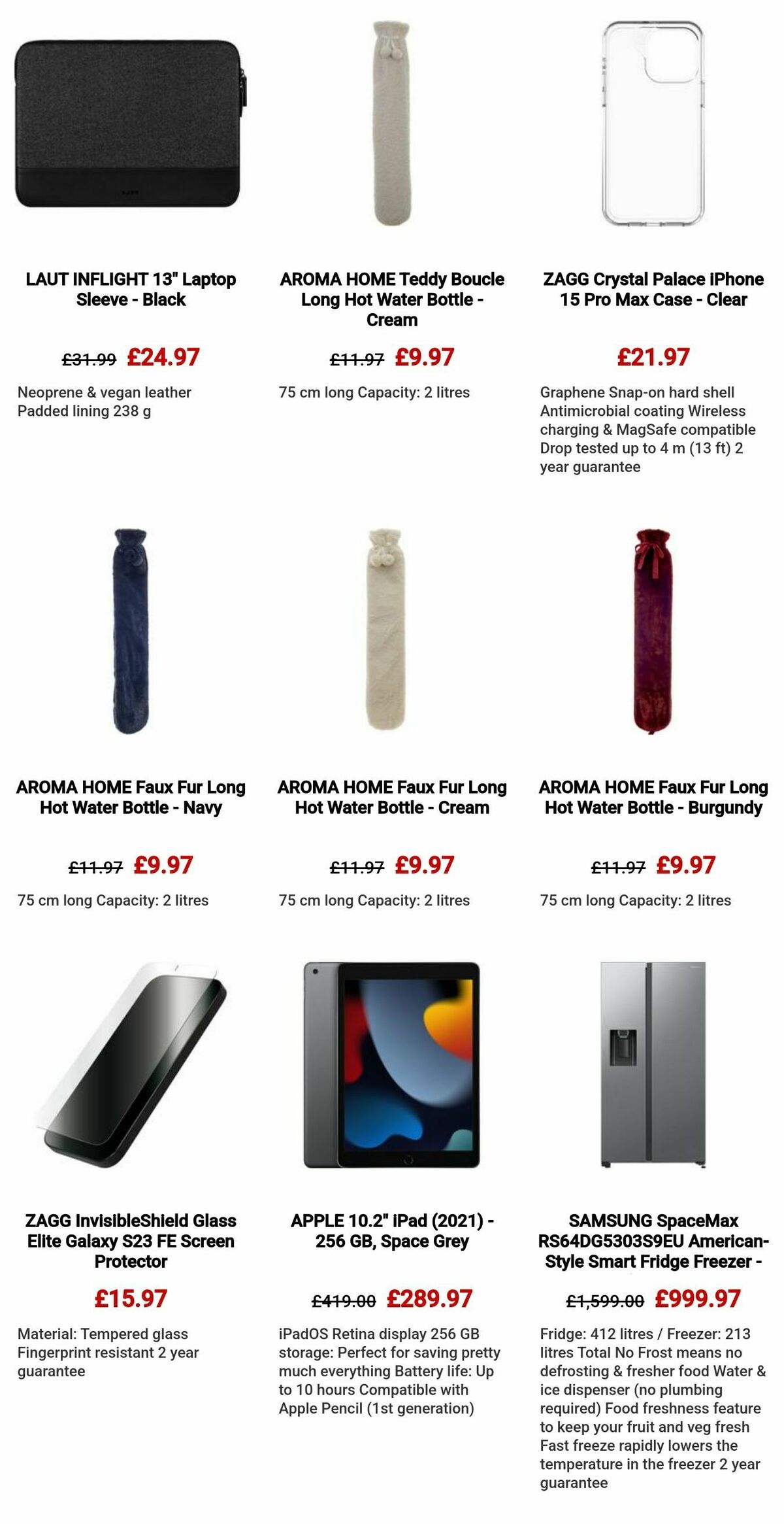 Currys Offers from 29 April