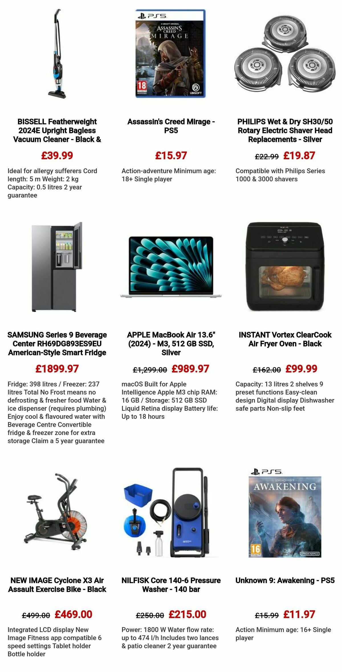 Currys Offers from 29 April