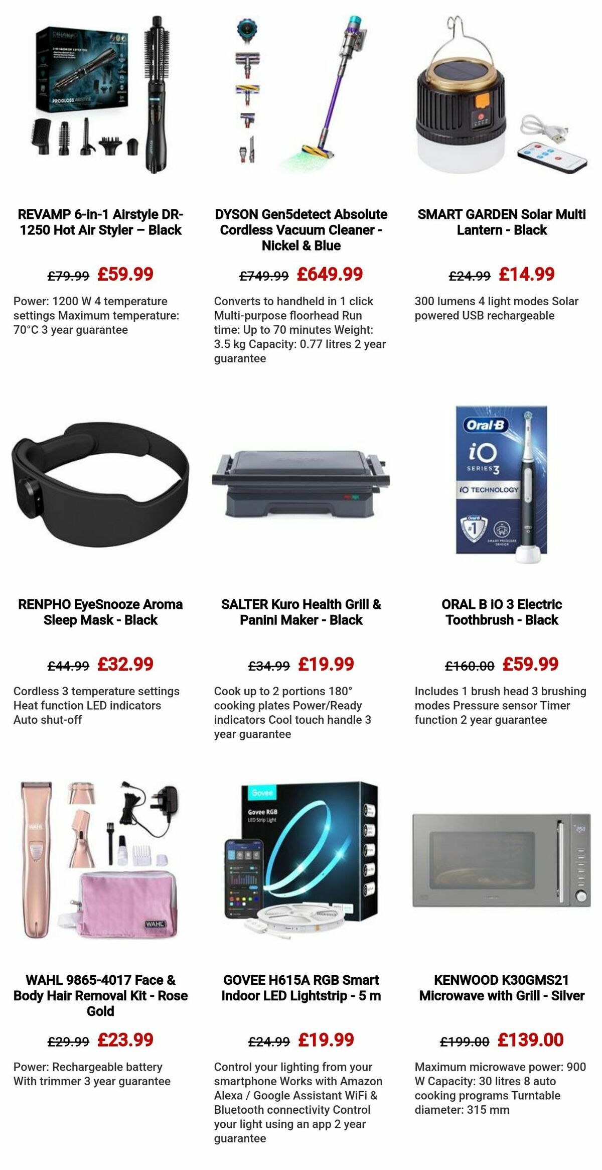 Currys Offers from 29 April