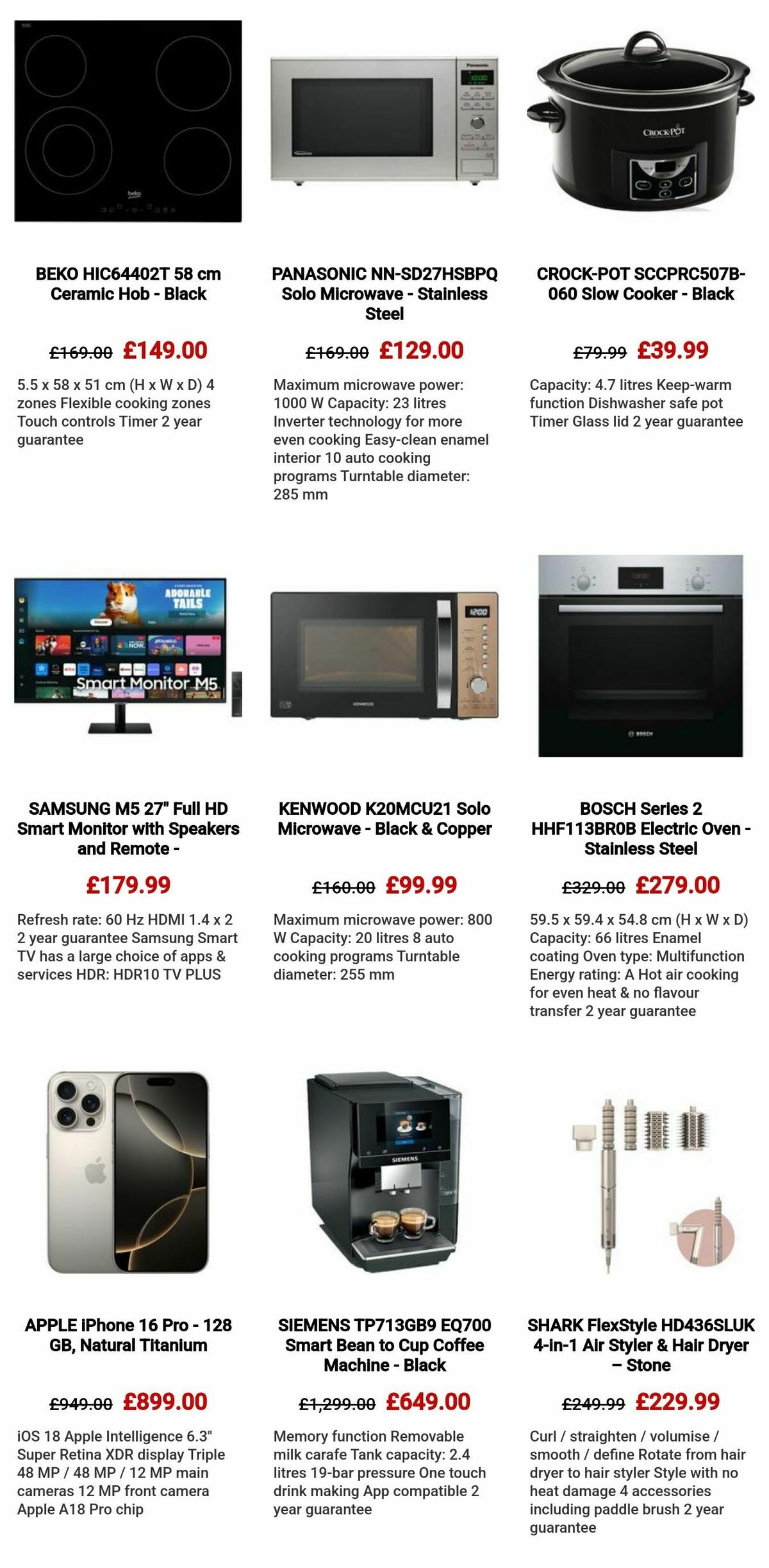 Currys Offers from 15 May