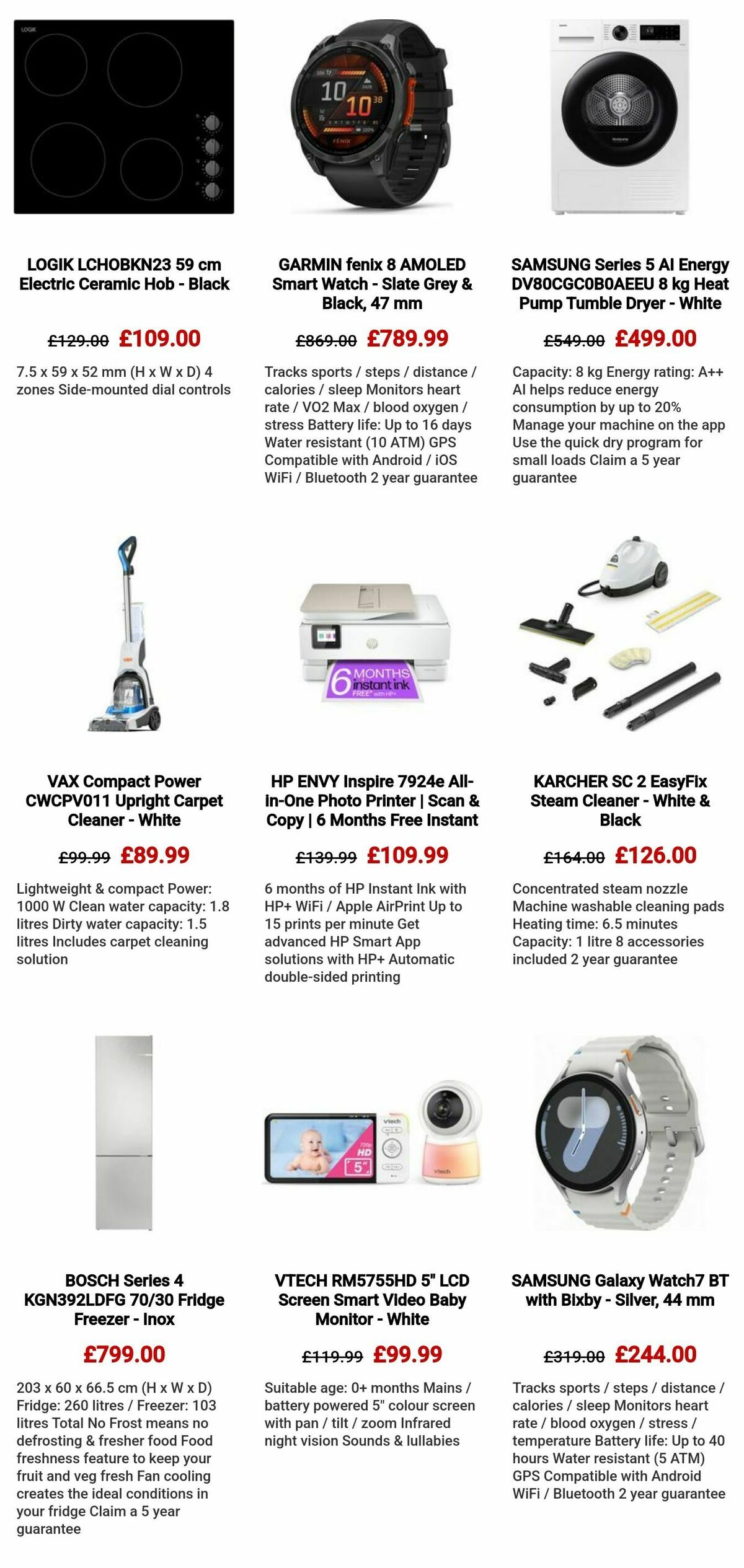 Currys Offers from 15 May