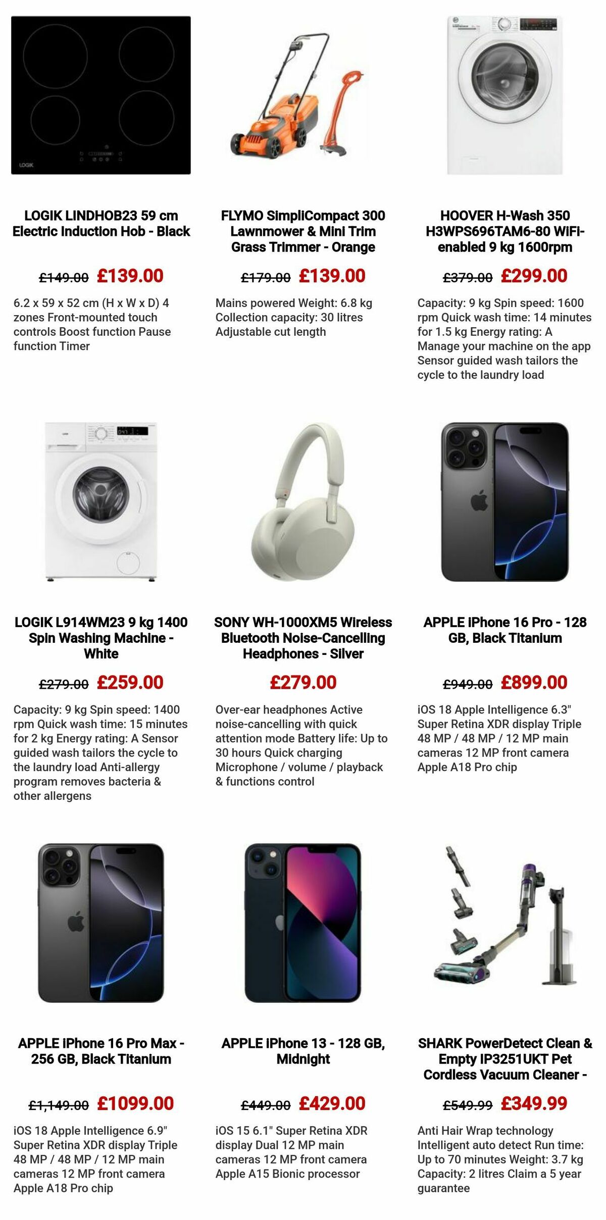 Currys Offers from 15 May
