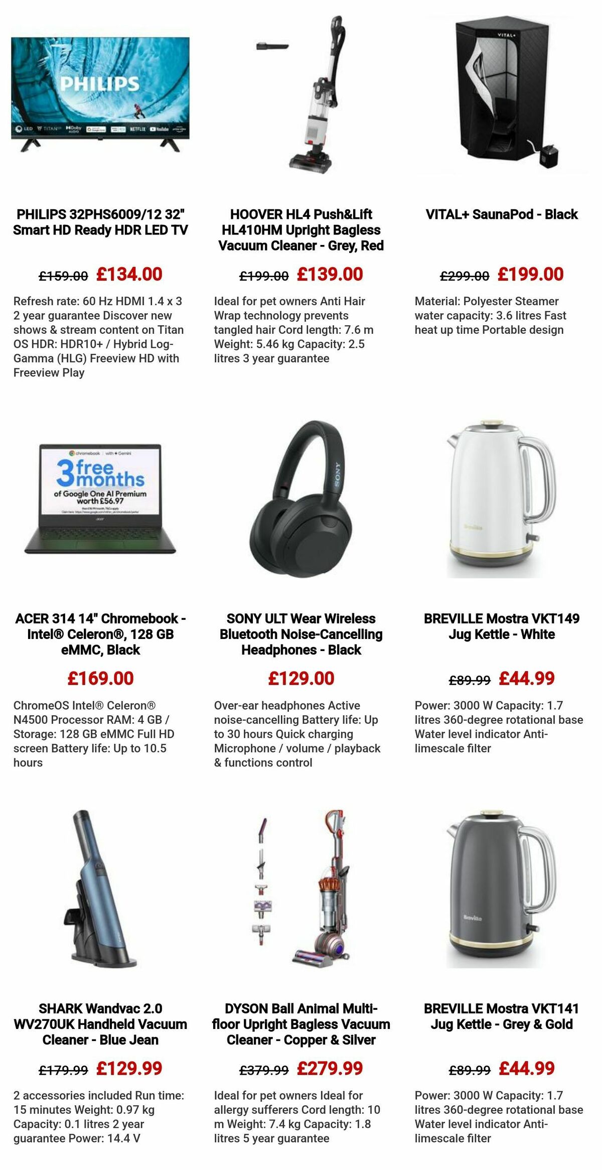 Currys Offers from 15 May