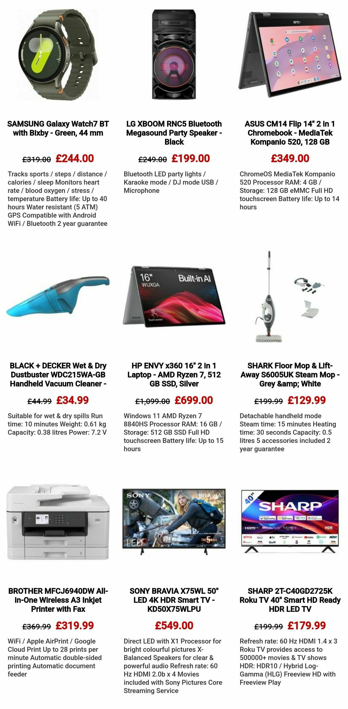 Currys Offers from 15 May