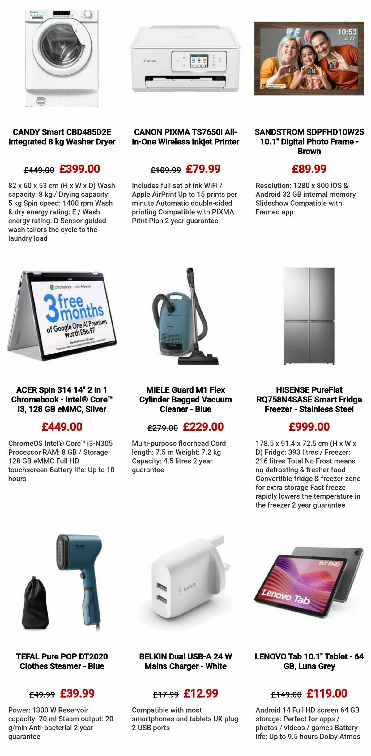 Currys Offers from 15 May