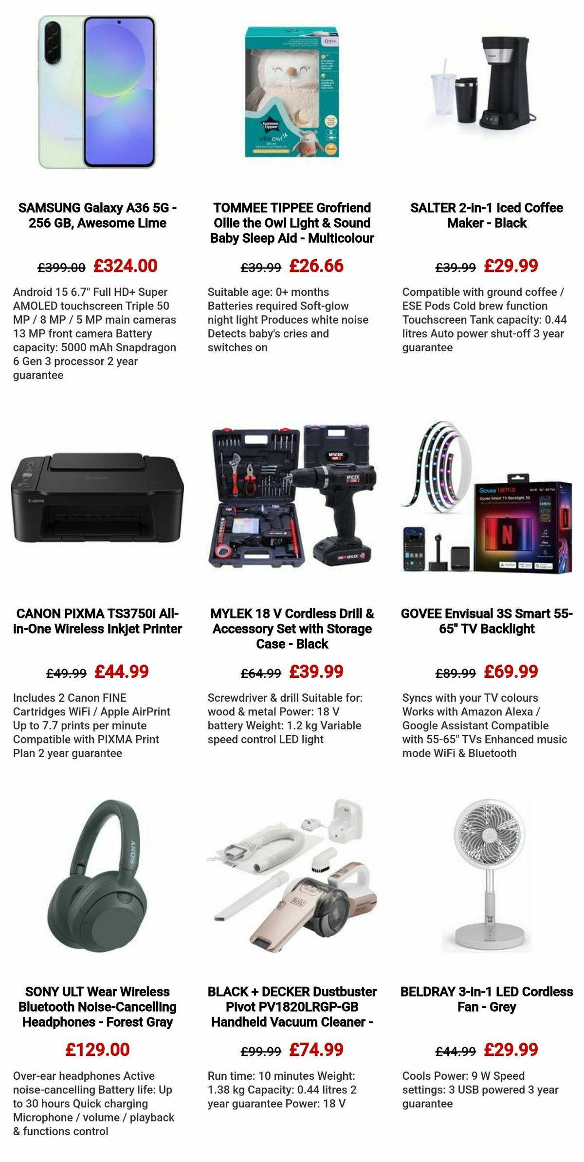 Currys Offers from 15 May
