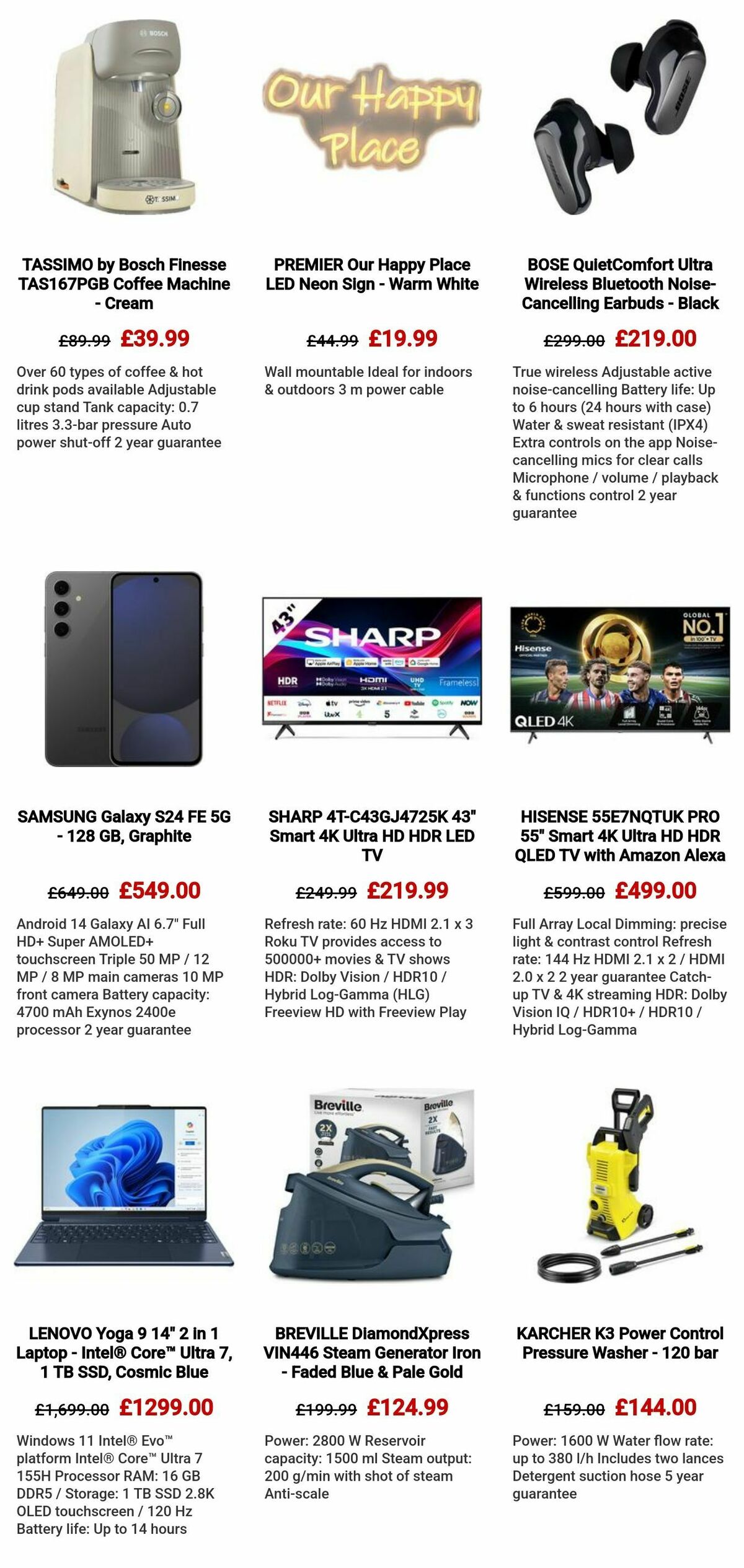 Currys Offers from 15 May