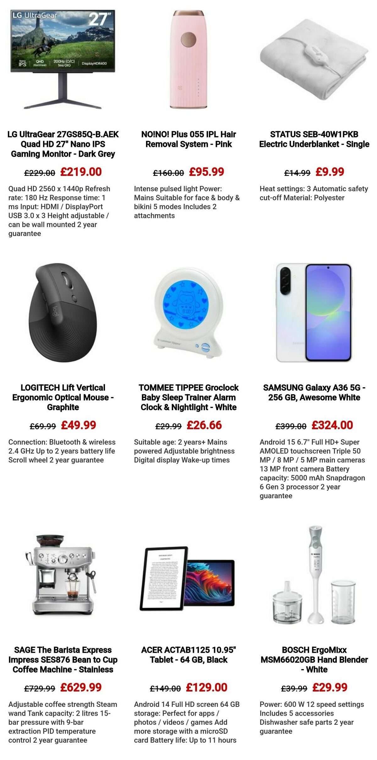 Currys Offers from 15 May