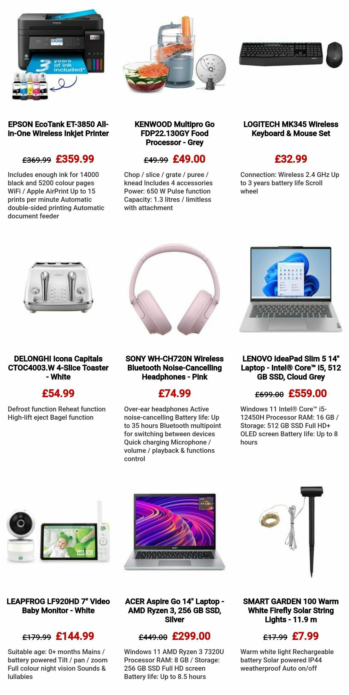 Currys Offers from 15 May