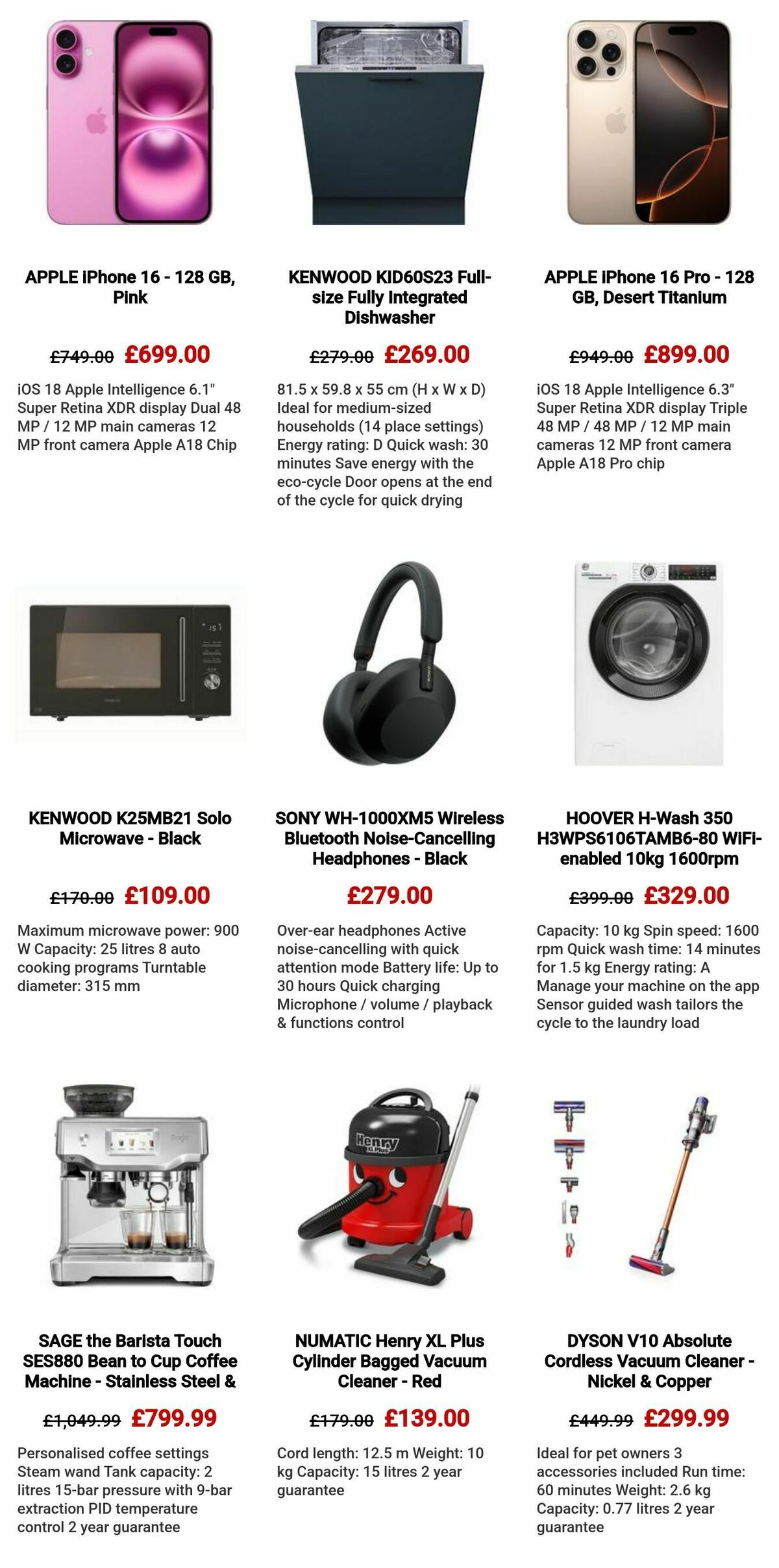 Currys Offers from 15 May