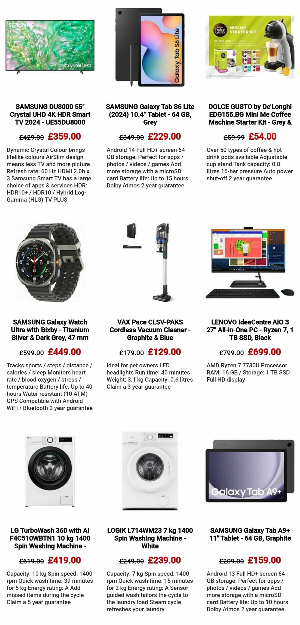 Currys Offers from 15 May