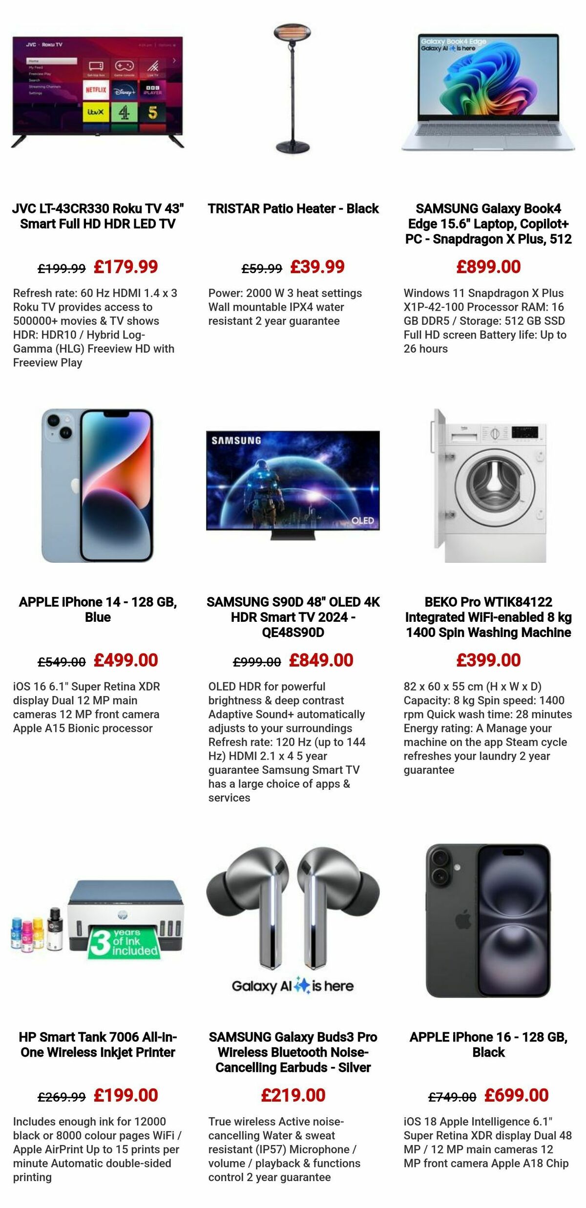 Currys Offers from 15 May