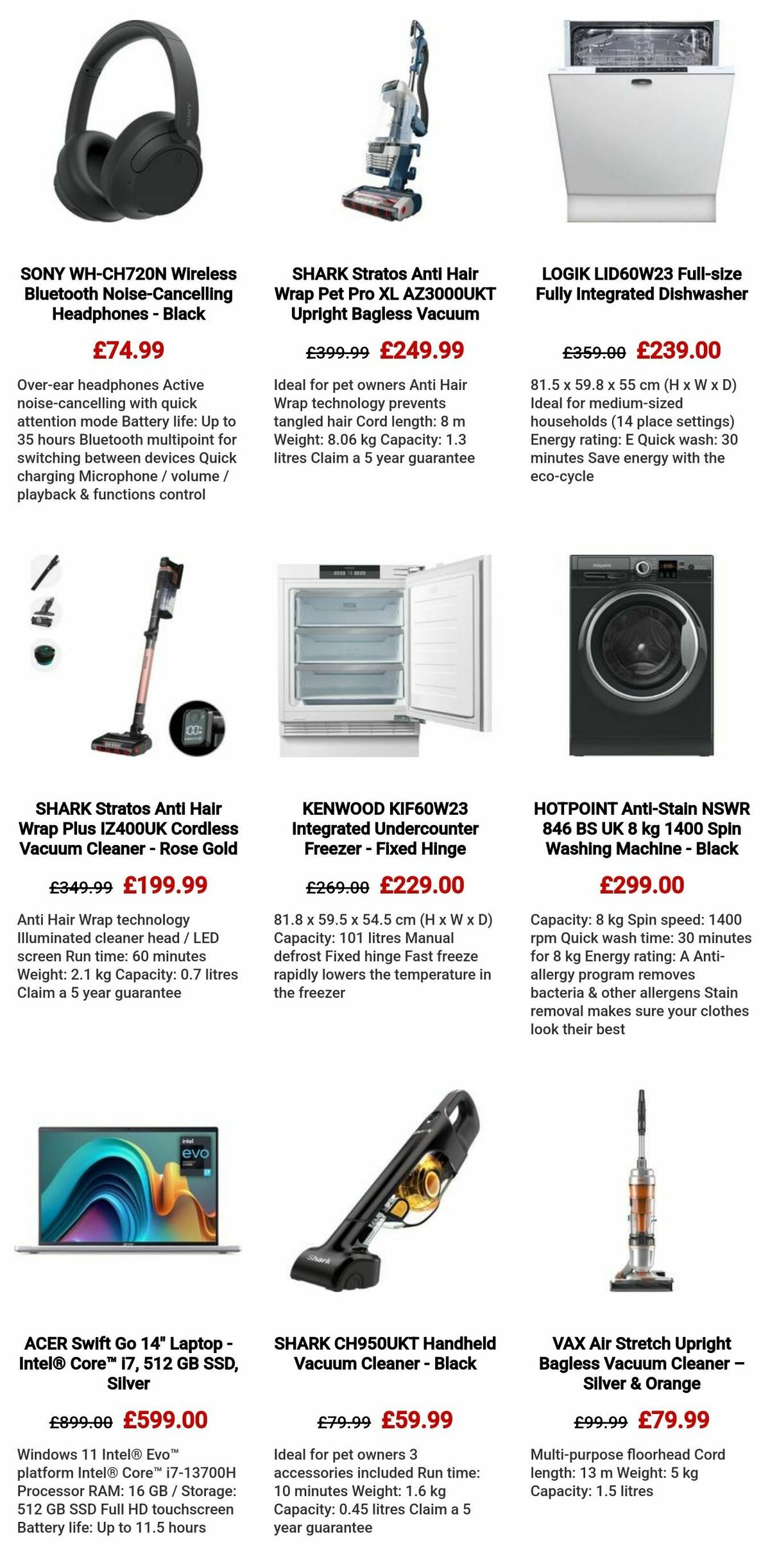 Currys Offers from 15 May