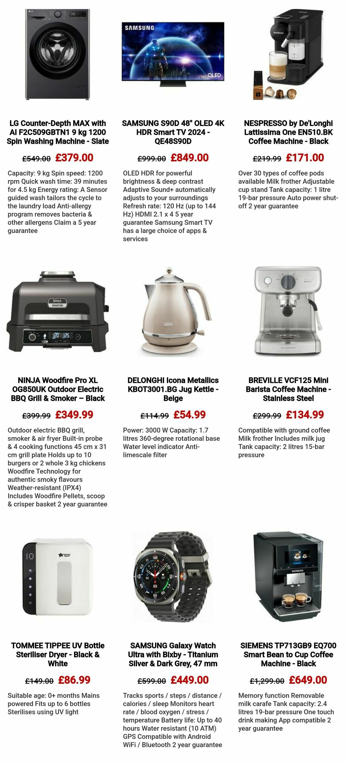 Currys Offers from 29 May