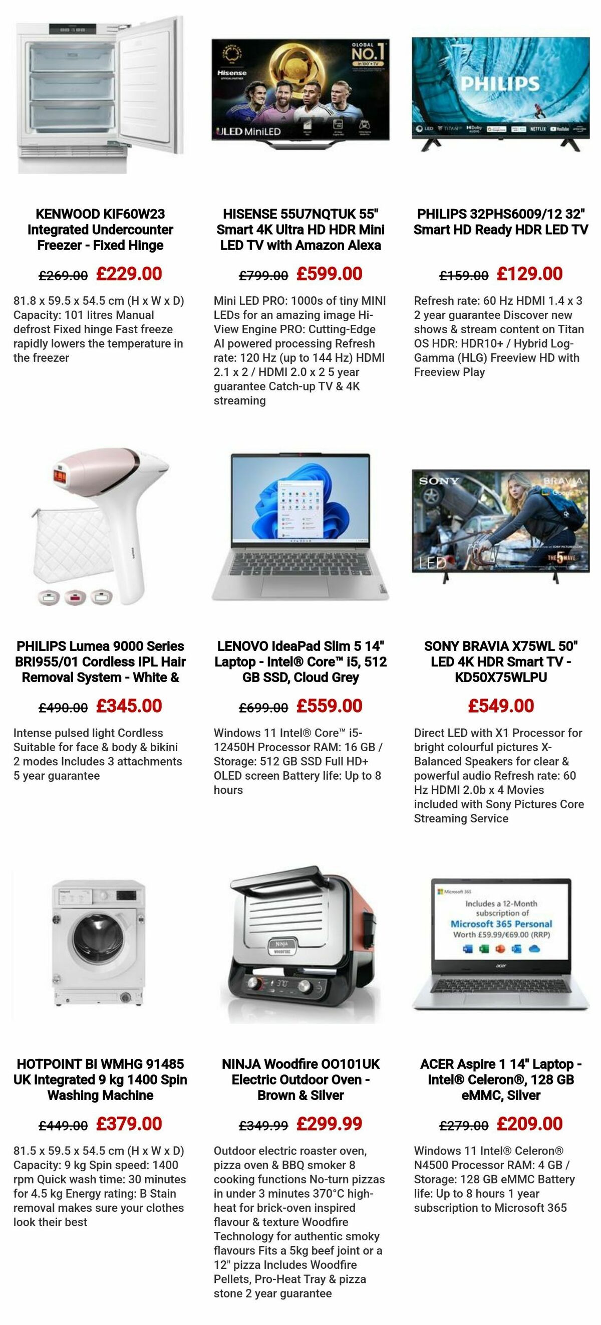 Currys Offers from 29 May