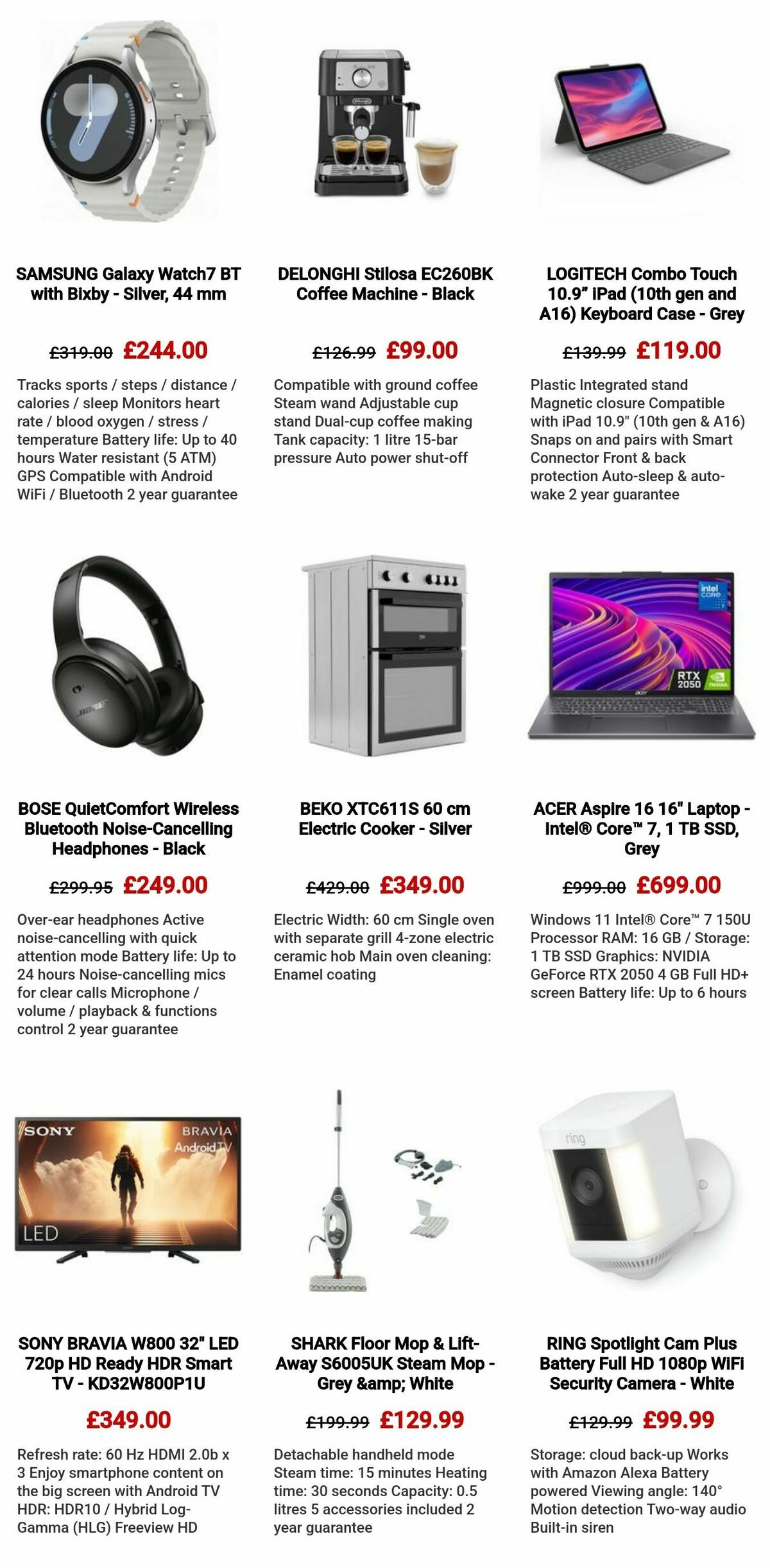Currys Offers from 29 May