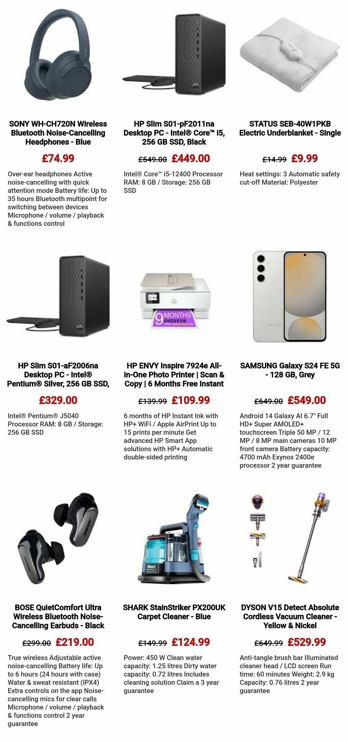 Currys Offers from 29 May