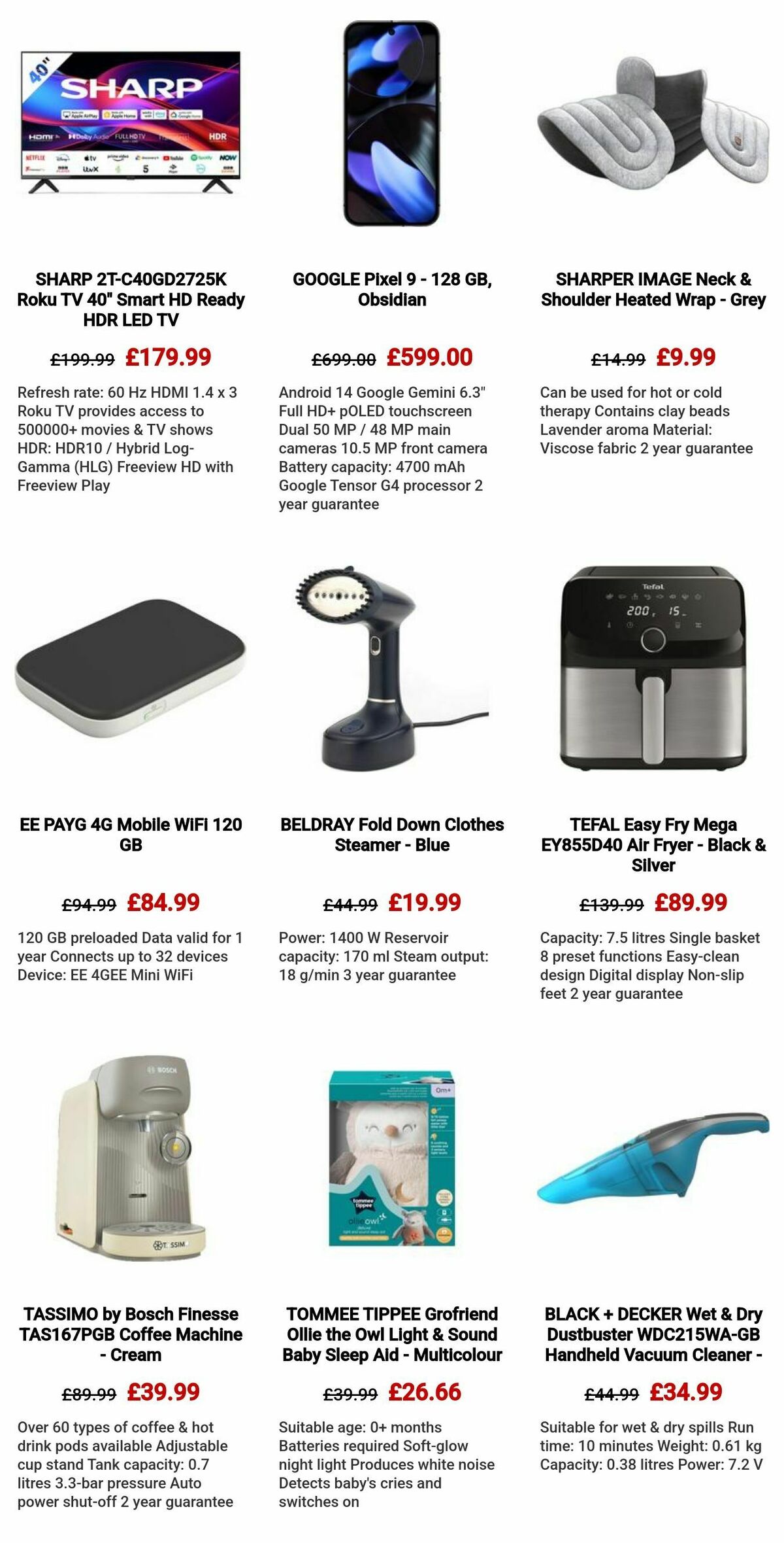 Currys Offers from 29 May