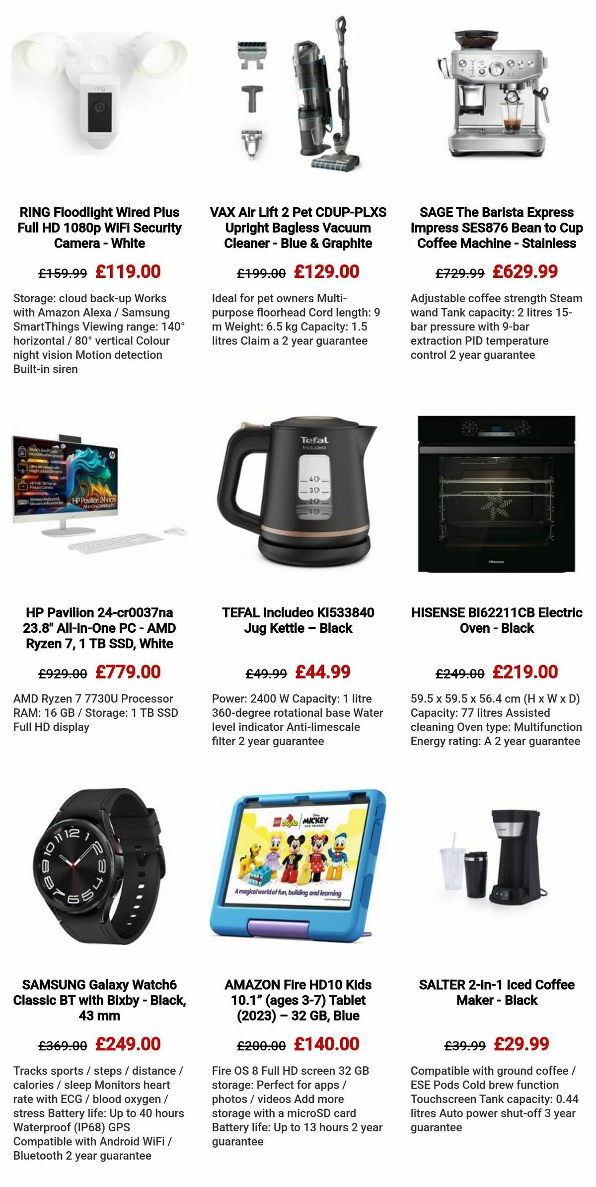 Currys Offers from 29 May