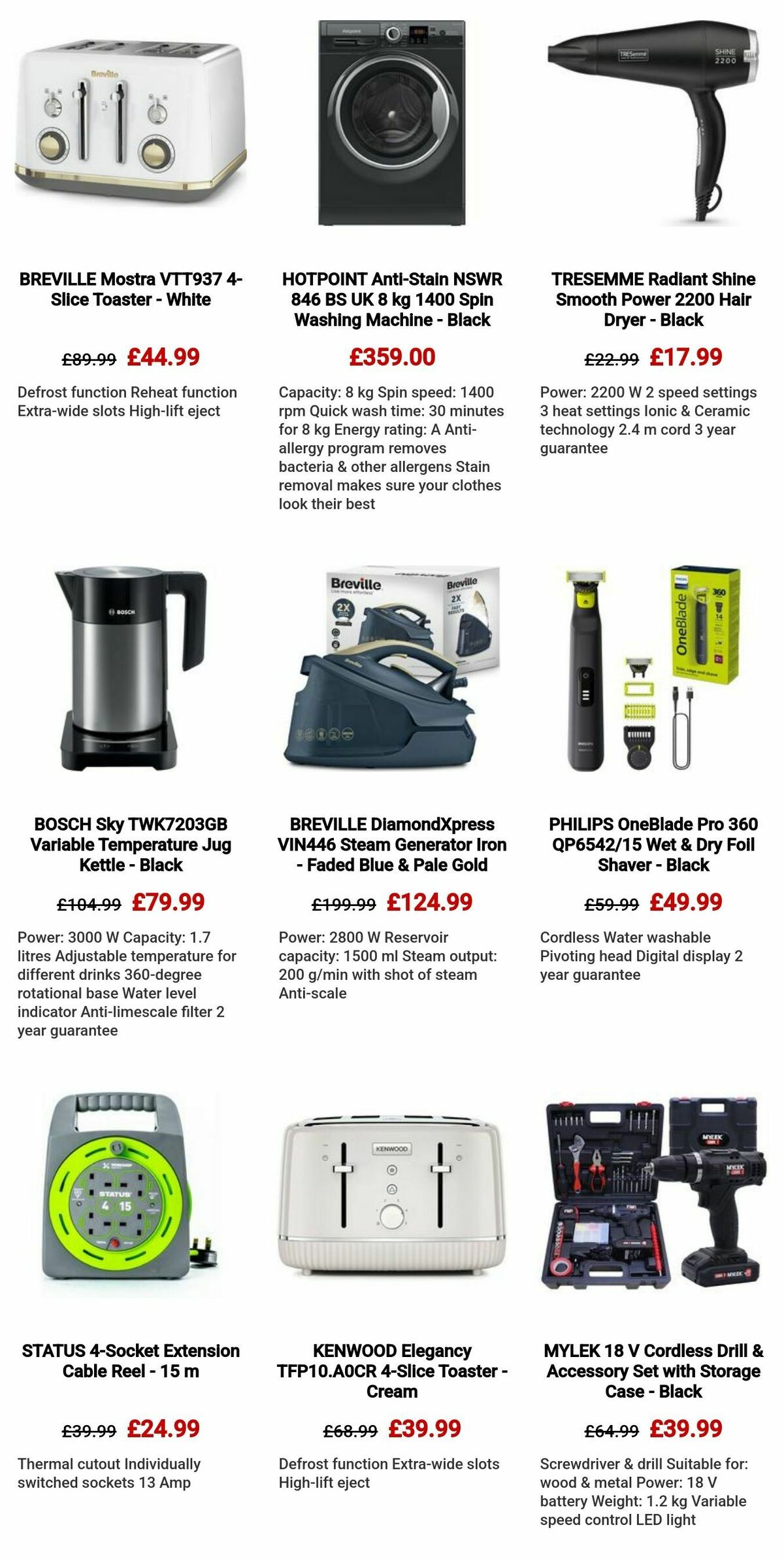 Currys Offers from 29 May