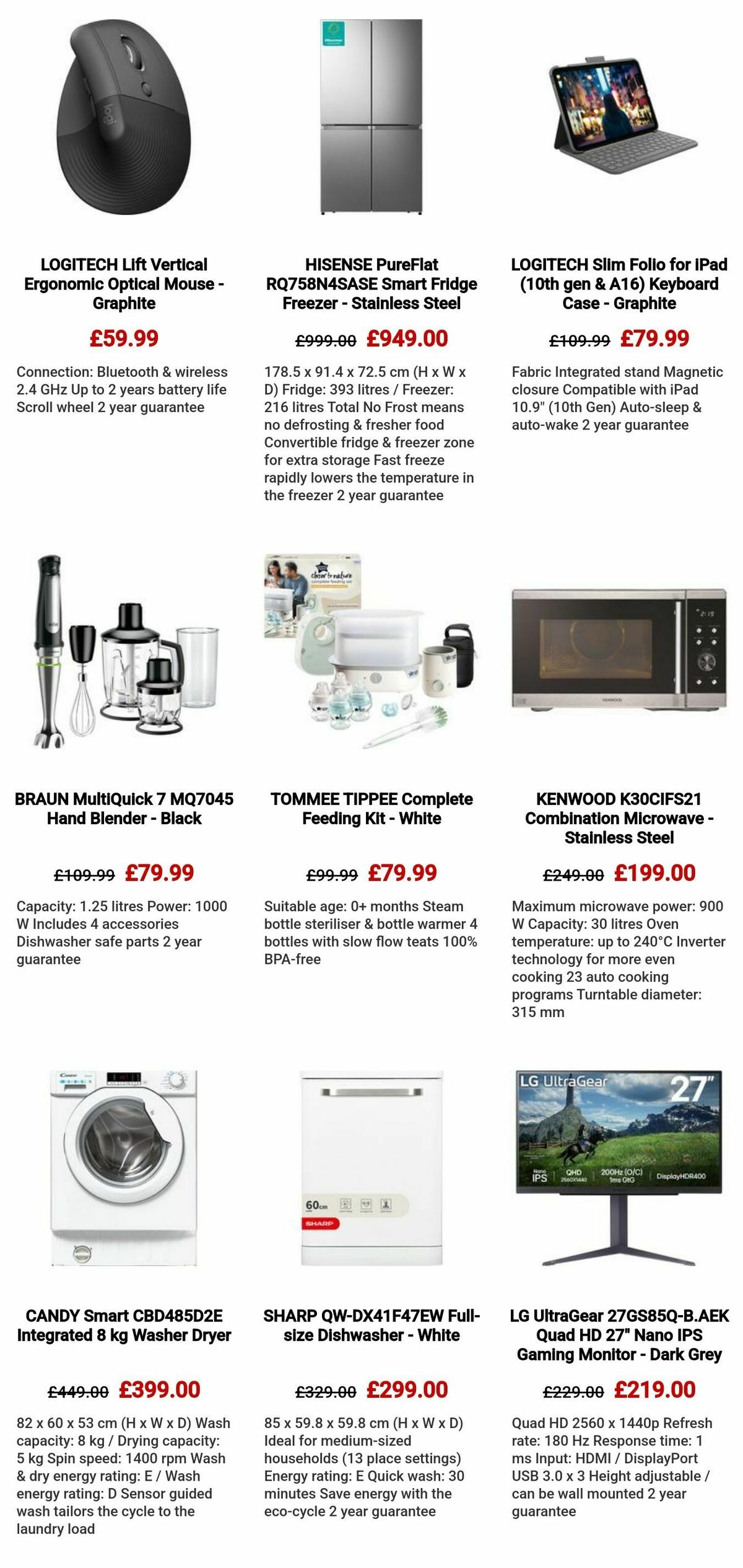 Currys Offers from 29 May