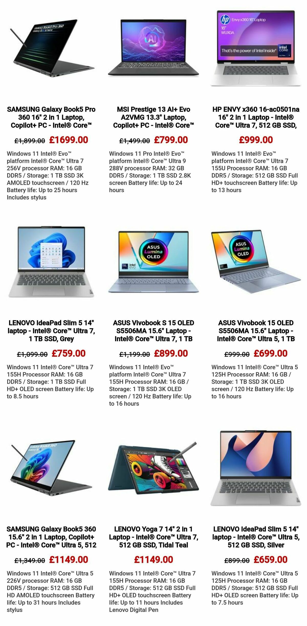 Currys Offers from 16 June