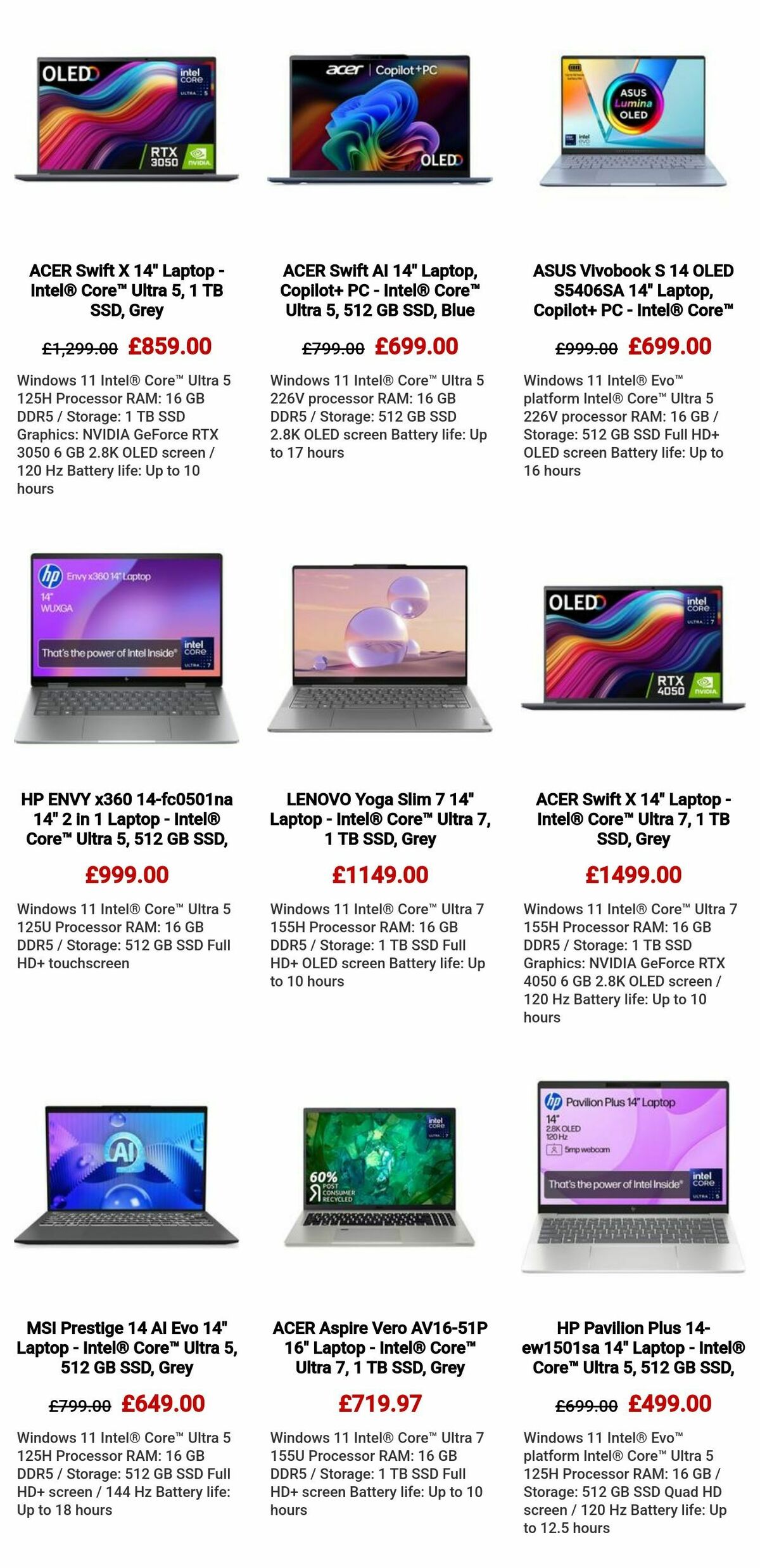 Currys Offers from 16 June