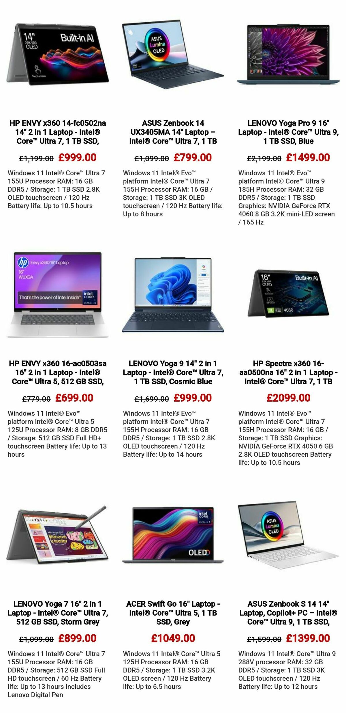 Currys Offers from 16 June