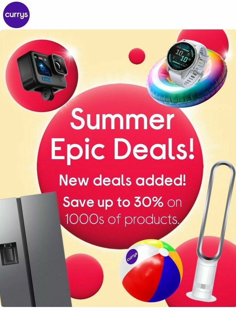 Currys Offers from 4 July