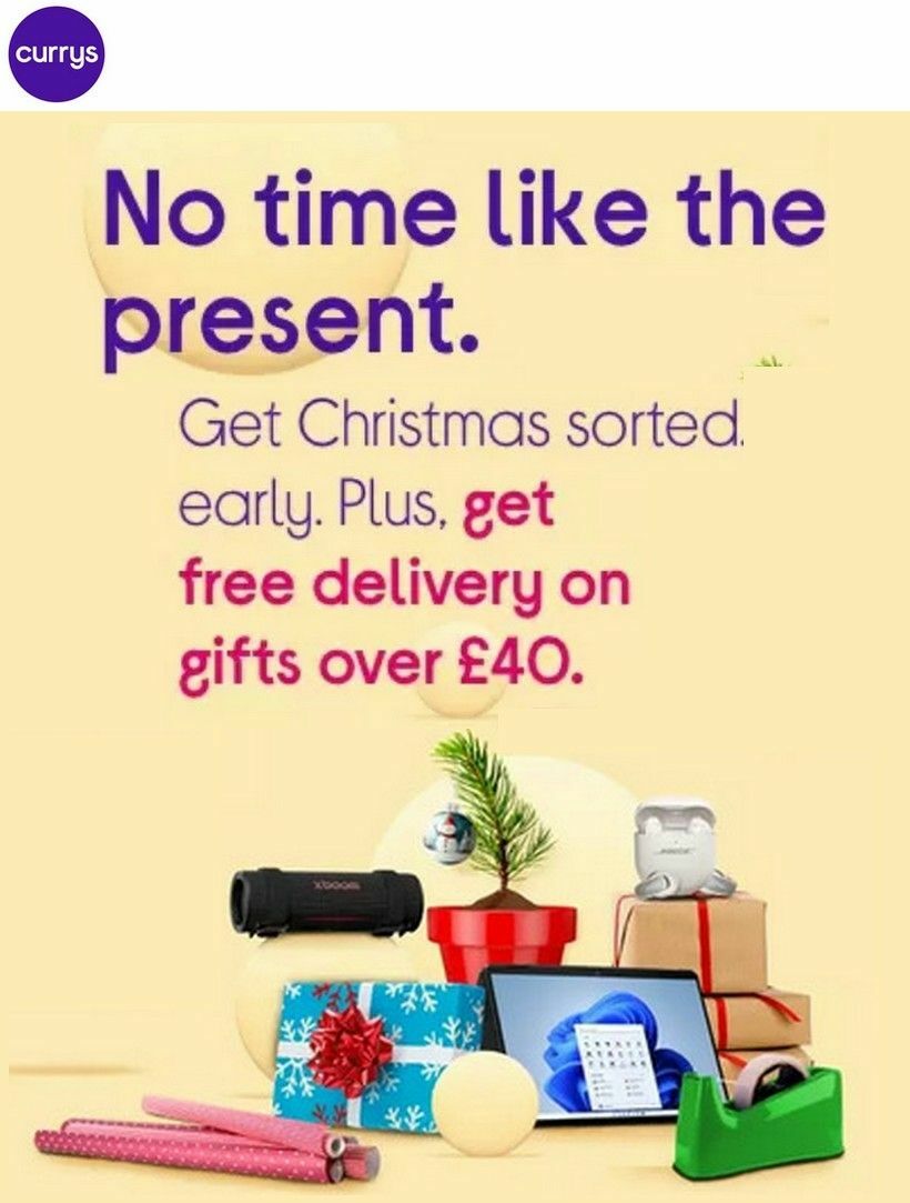 Currys Offers from 23 October