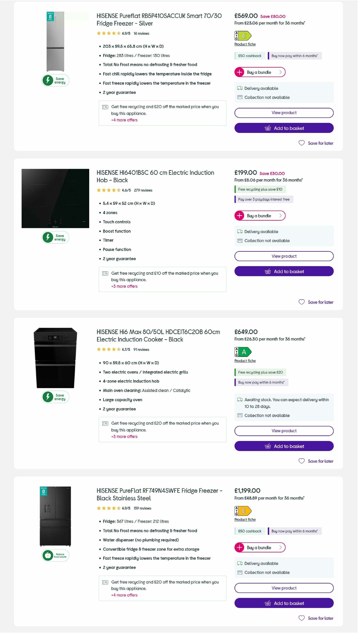 Currys Offers from 15 February