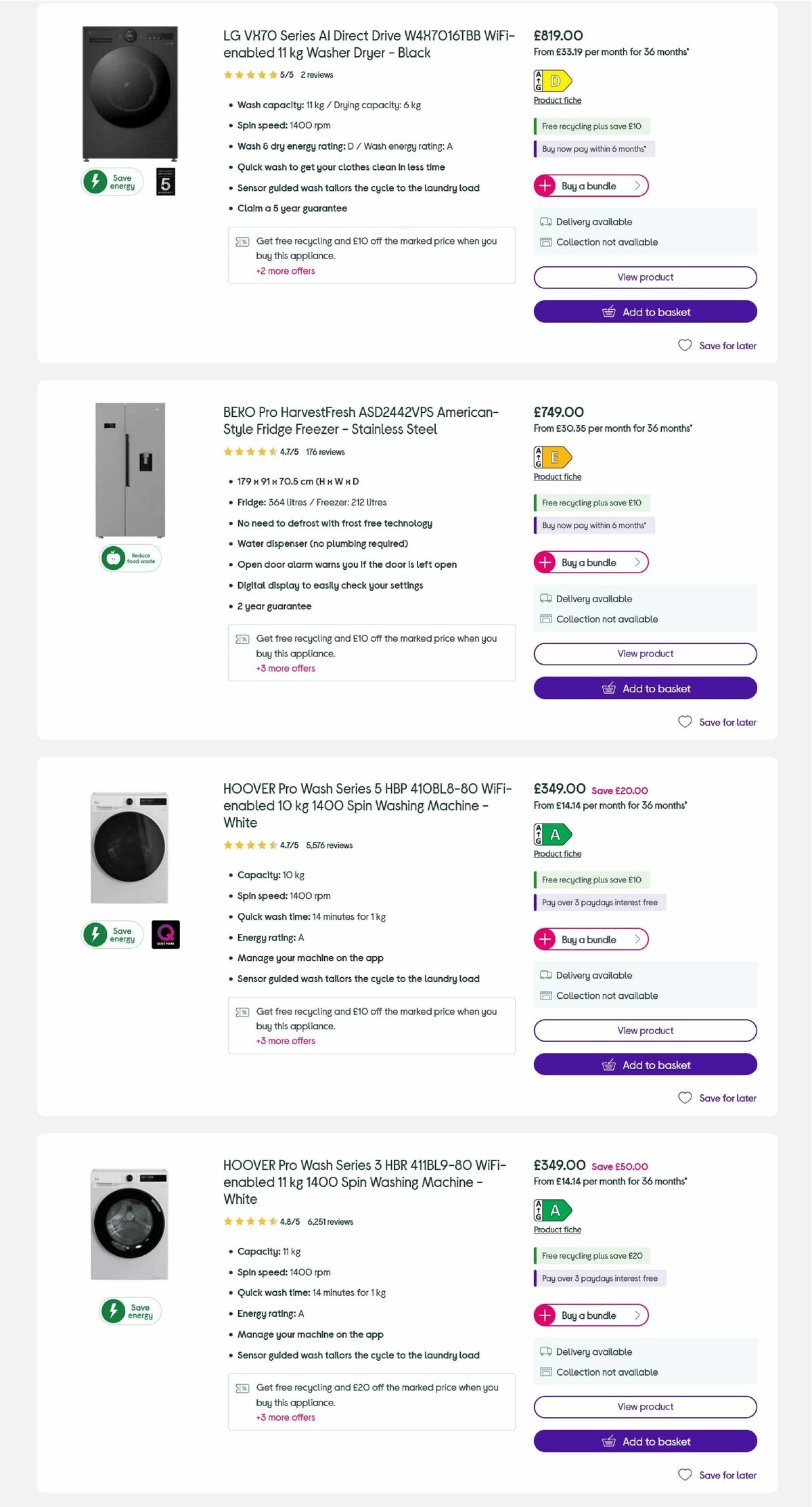 Currys Offers from 15 February