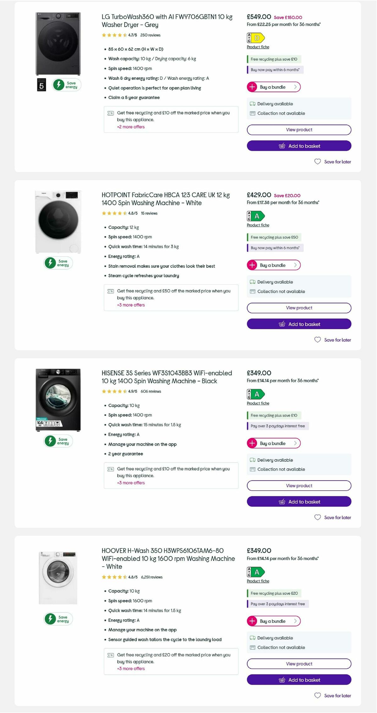 Currys Offers from 15 February