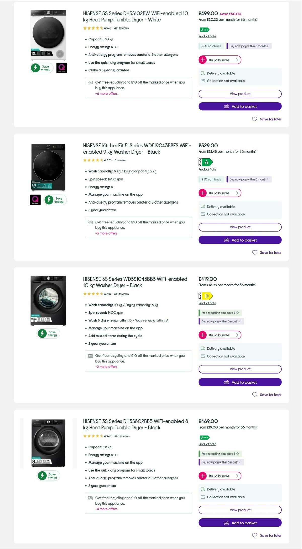 Currys Offers from 15 February